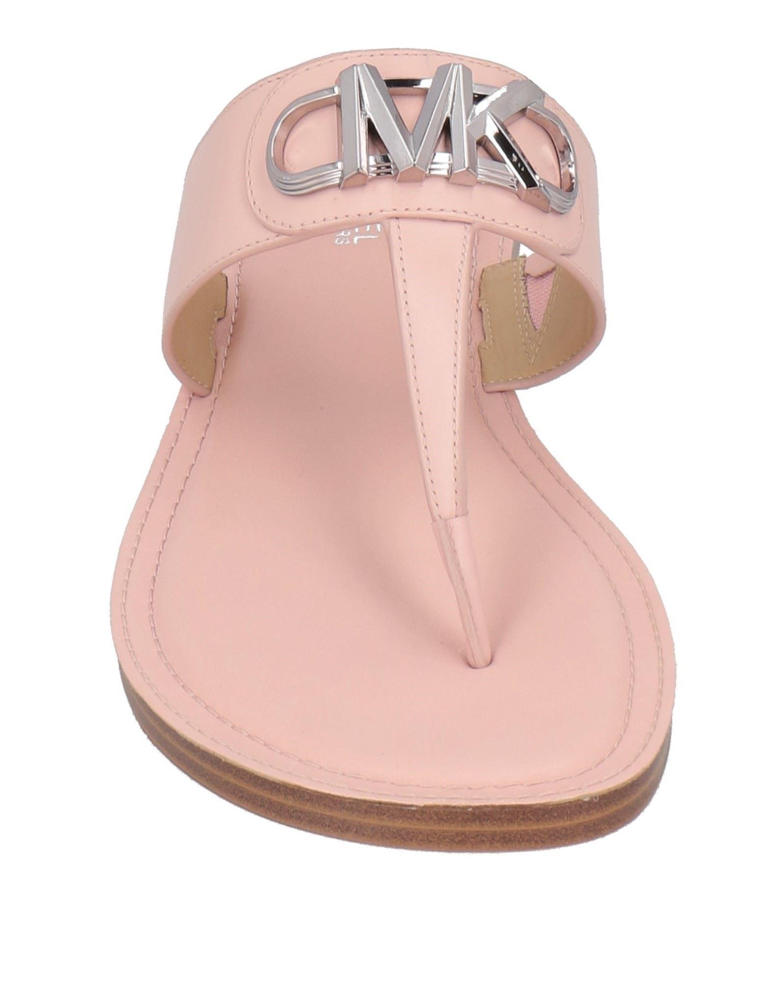 Yoox Mk Flip Flops Pink MICHAEL Michael Kors Thong Sandal Cow