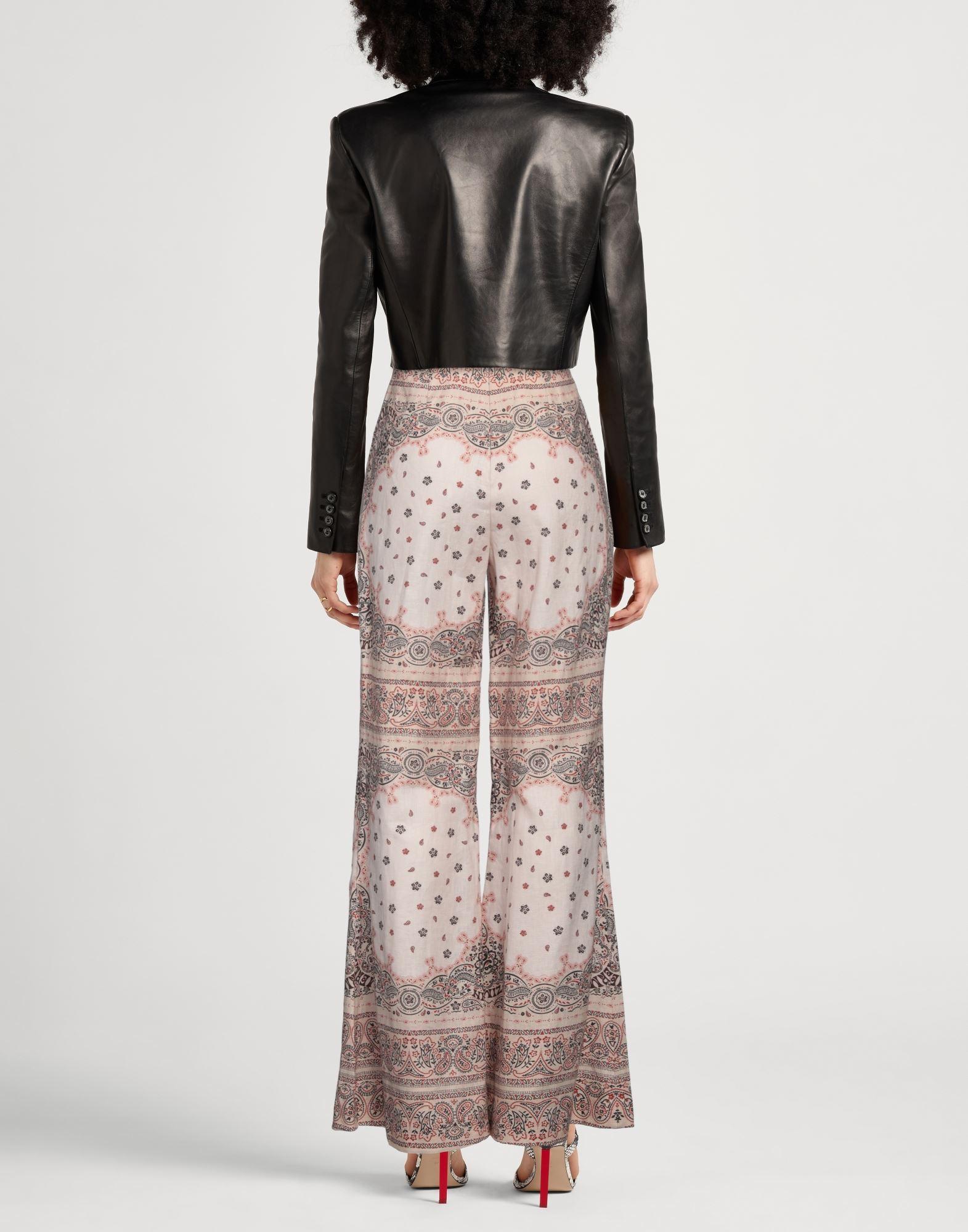 Zimmermann Trouser in Natural | Lyst UK