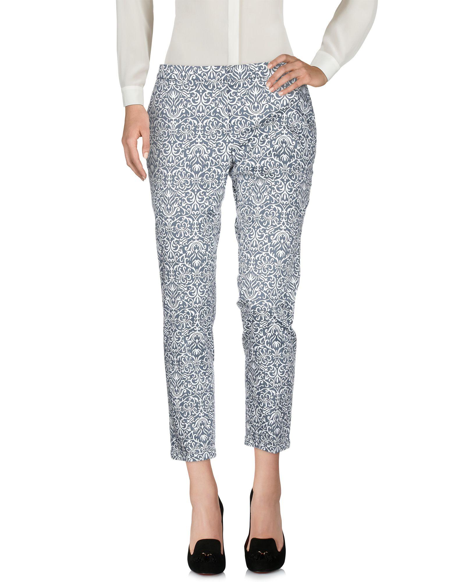 Peserico Cotton Casual Pants in Slate Blue (Blue) - Lyst