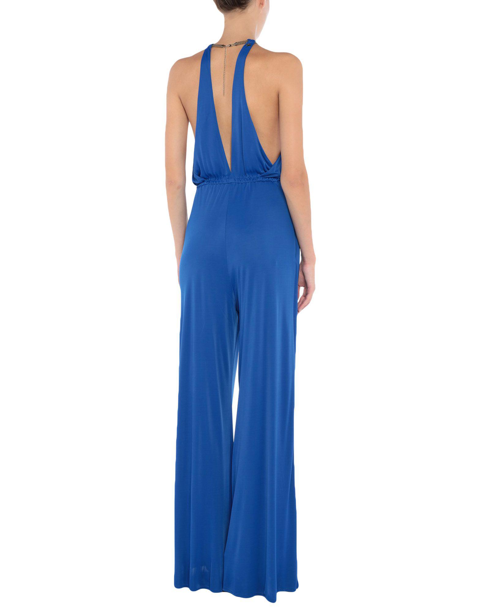 blue versace jumpsuit