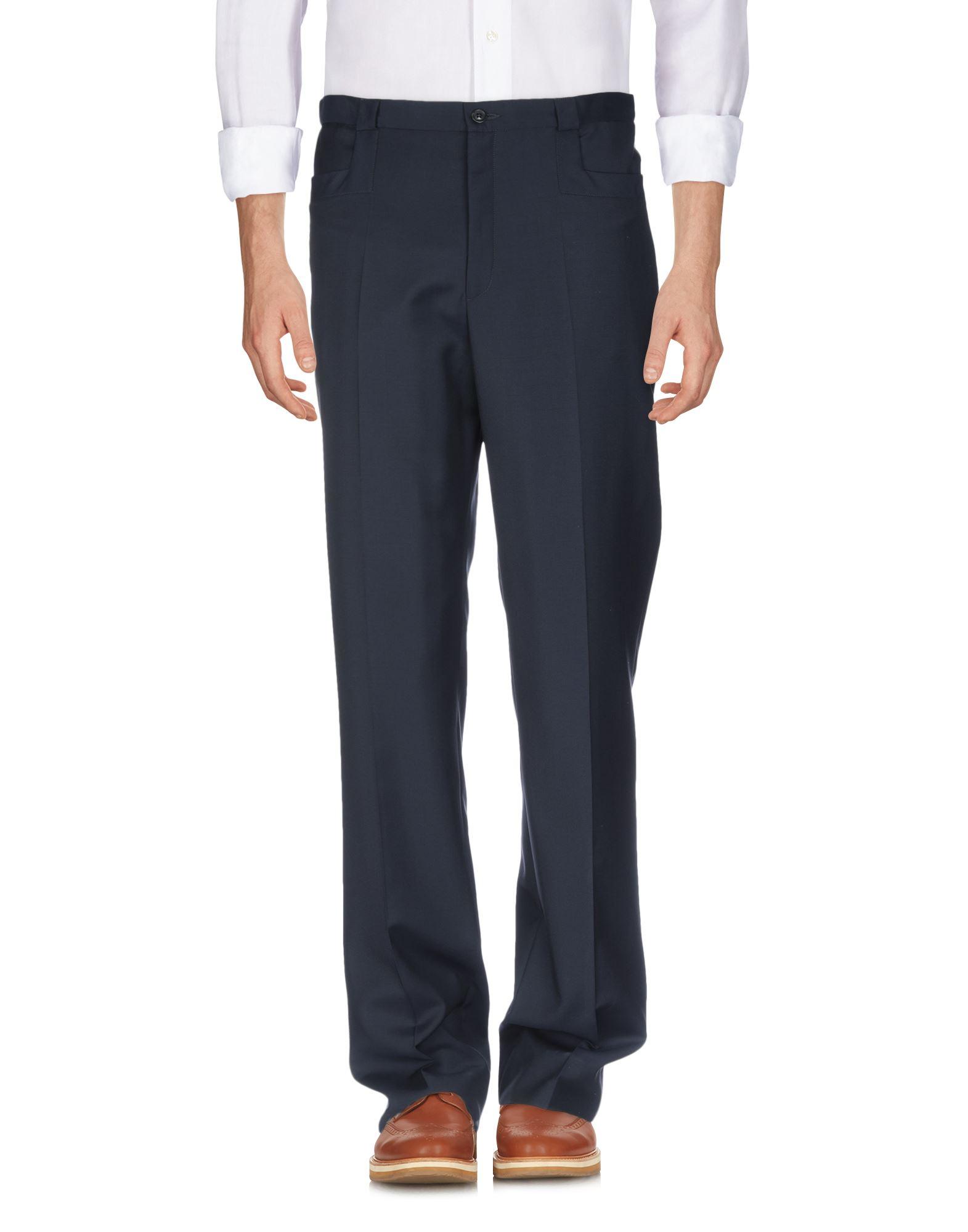 Maison Margiela Casual Pants in Dark Blue (Blue) for Men - Lyst