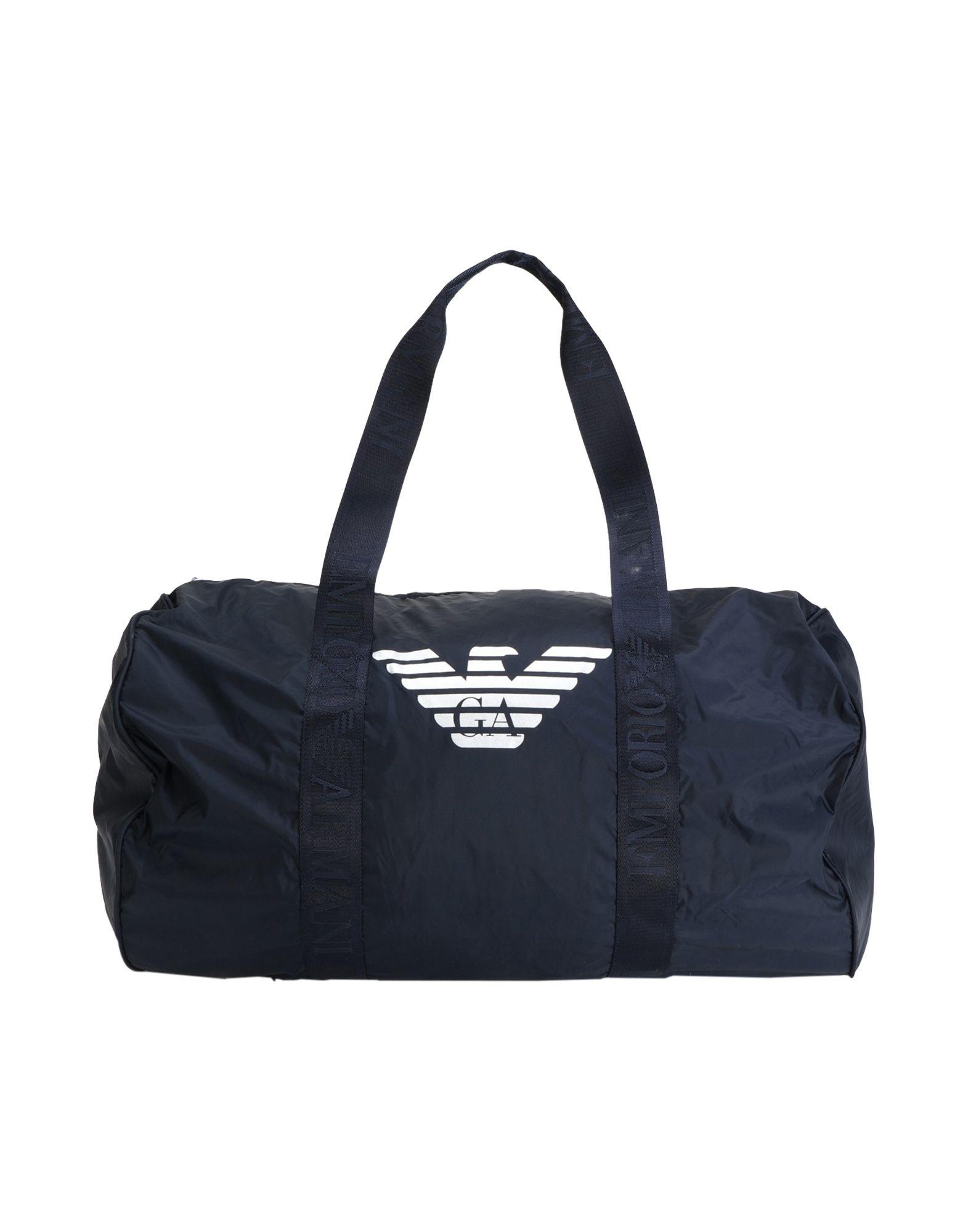 Emporio Armani Duffel Bags in Blue for Men | Lyst