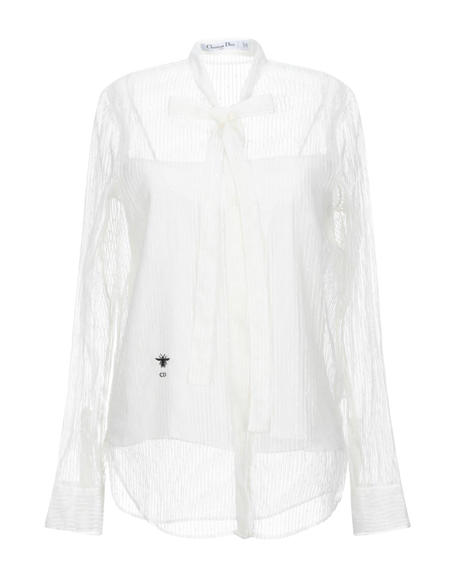 Dior Tulle Shirt in Ivory (White) - Lyst
