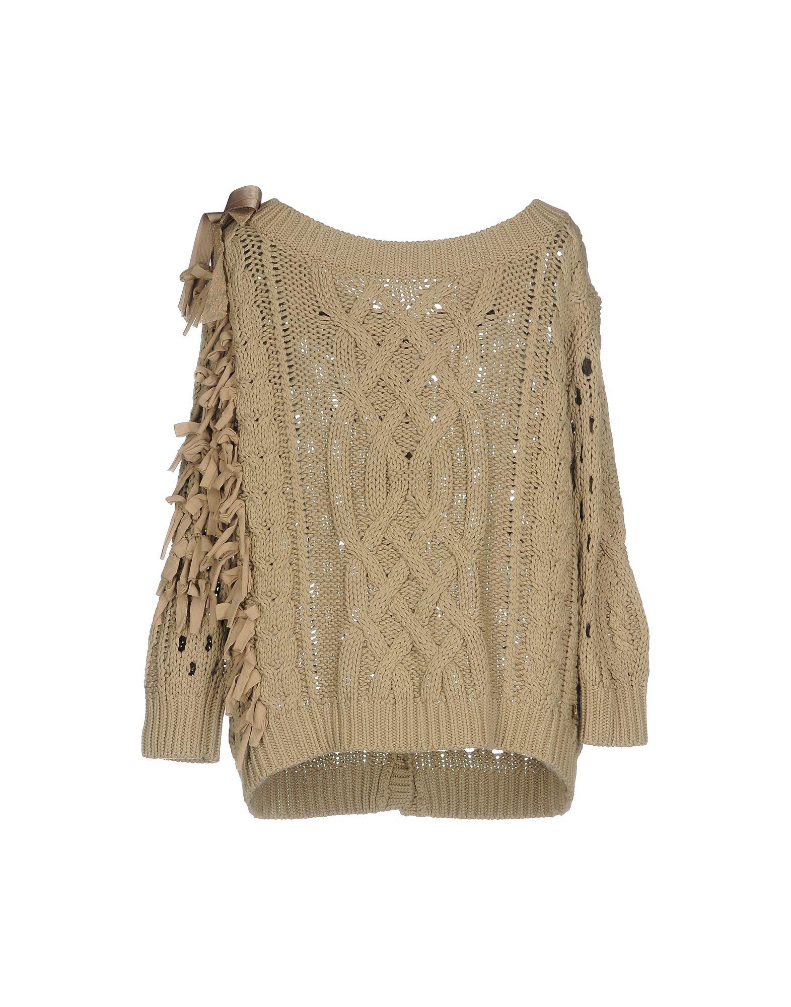 Lyst - Twin Set Sweater in Natural