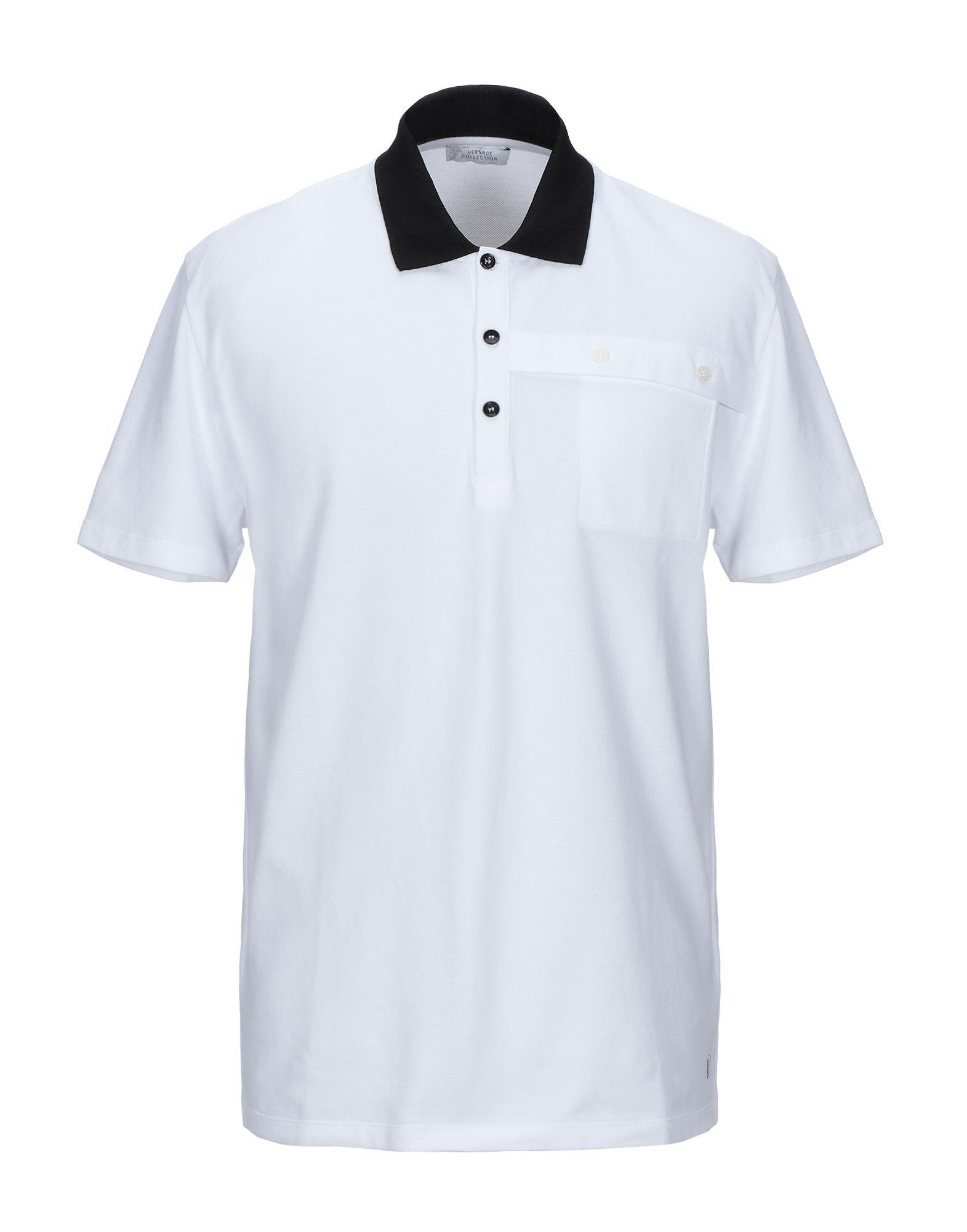 versace white polo t shirt