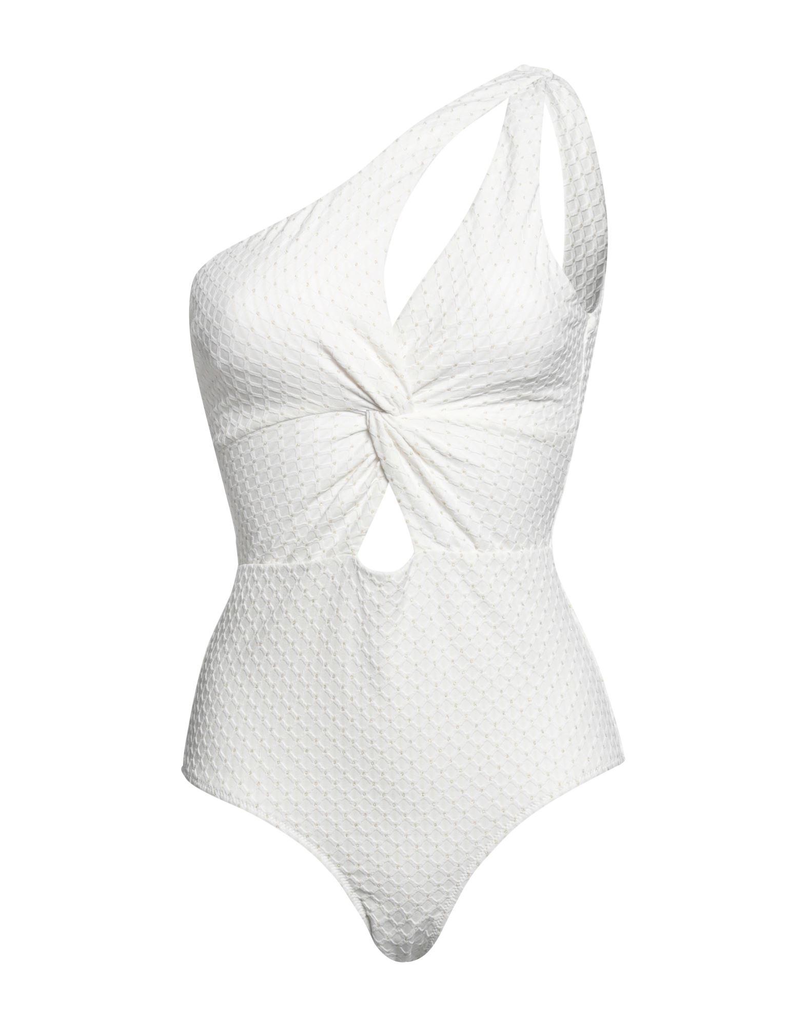 Moeva One-piece Swimsuit in White | Lyst