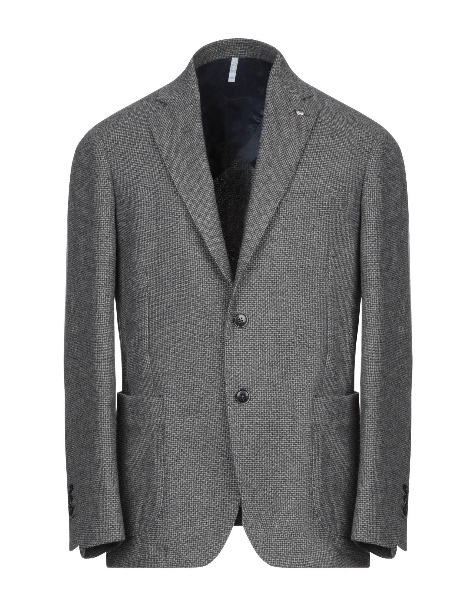 Domenico Tagliente Flannel Blazer in Grey (Gray) for Men - Lyst