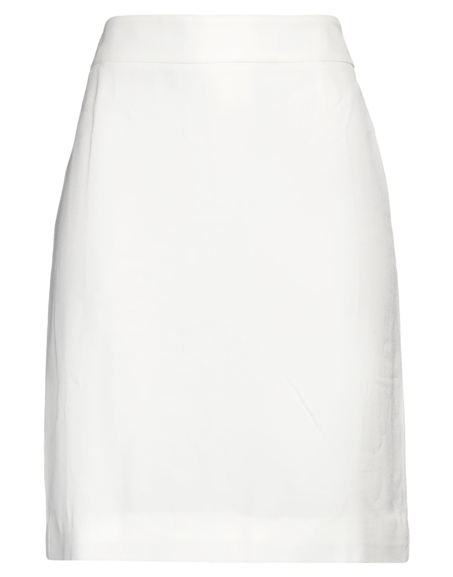 Bcbg white leather skirt 2025