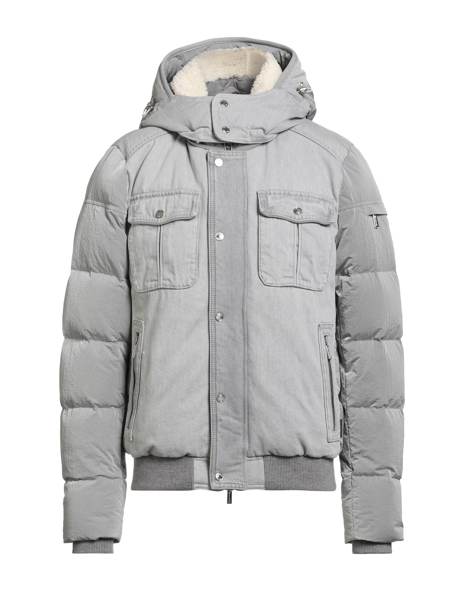ダウンジャケット・コート MOORER FW25 Moorer Coats White (MODGI300008 STPU0111) MOORER 'MONDOR FUR' DOWN JACKET