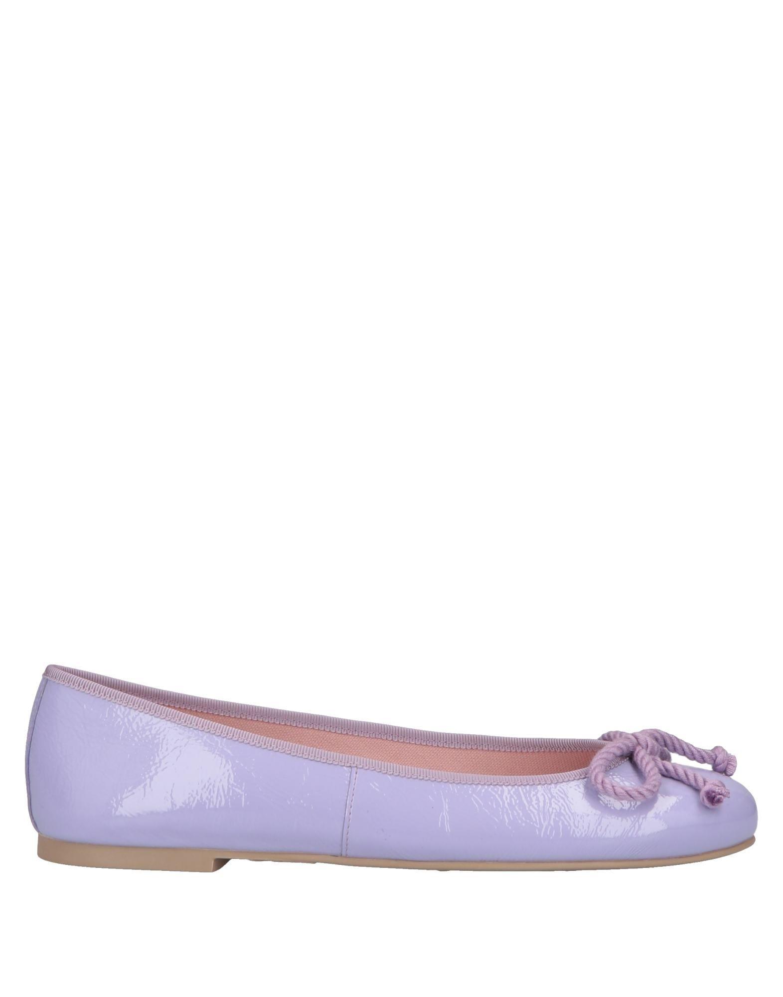 Pretty Ballerinas Rubber Ballet Flats in Lilac (Purple) - Lyst