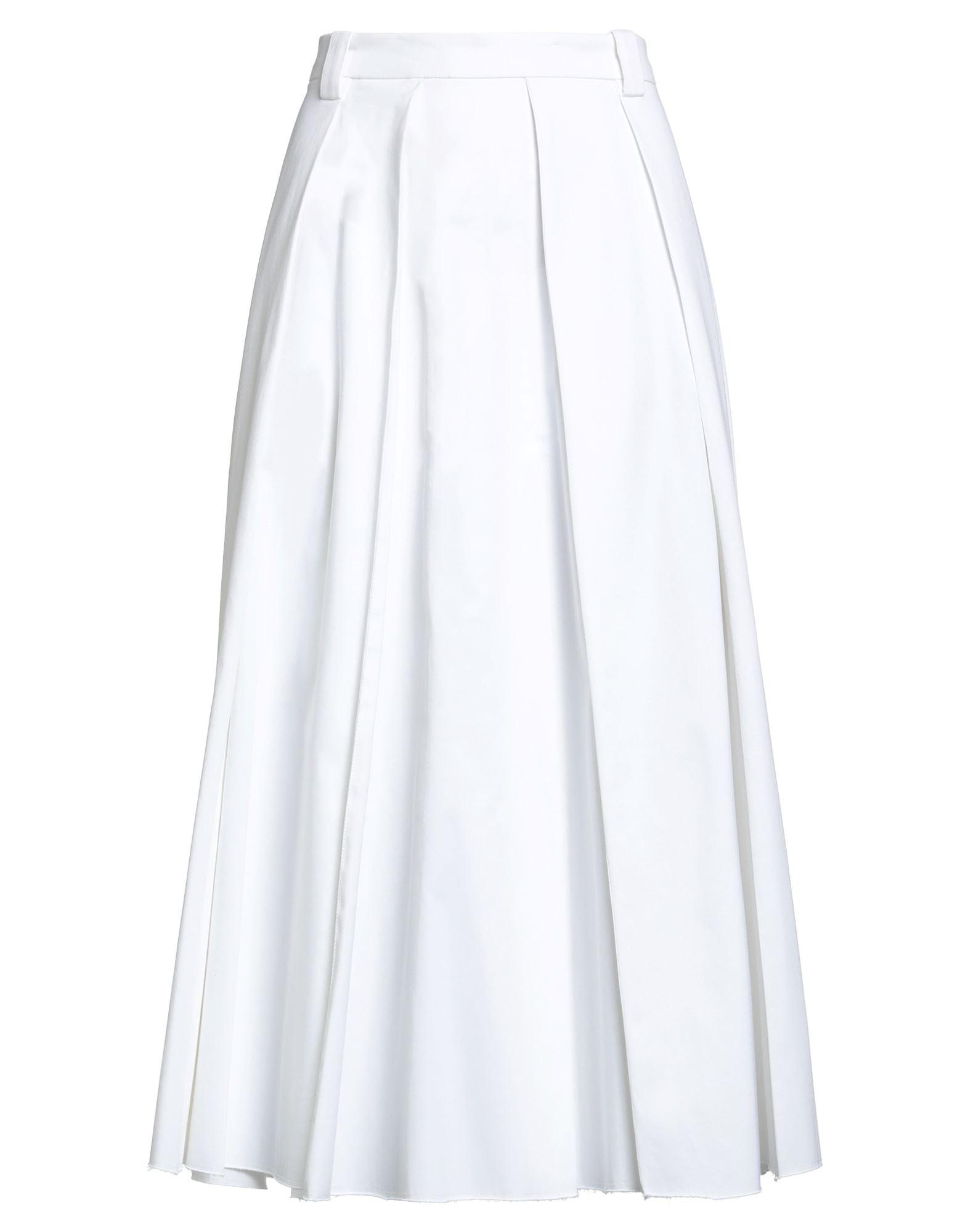 ワンピース DEPARTMENT 5 Women Mid Skirts DA019 2TF0020019000 WHITE Department 5 Mid-length skirts for Women | Online Sale up to