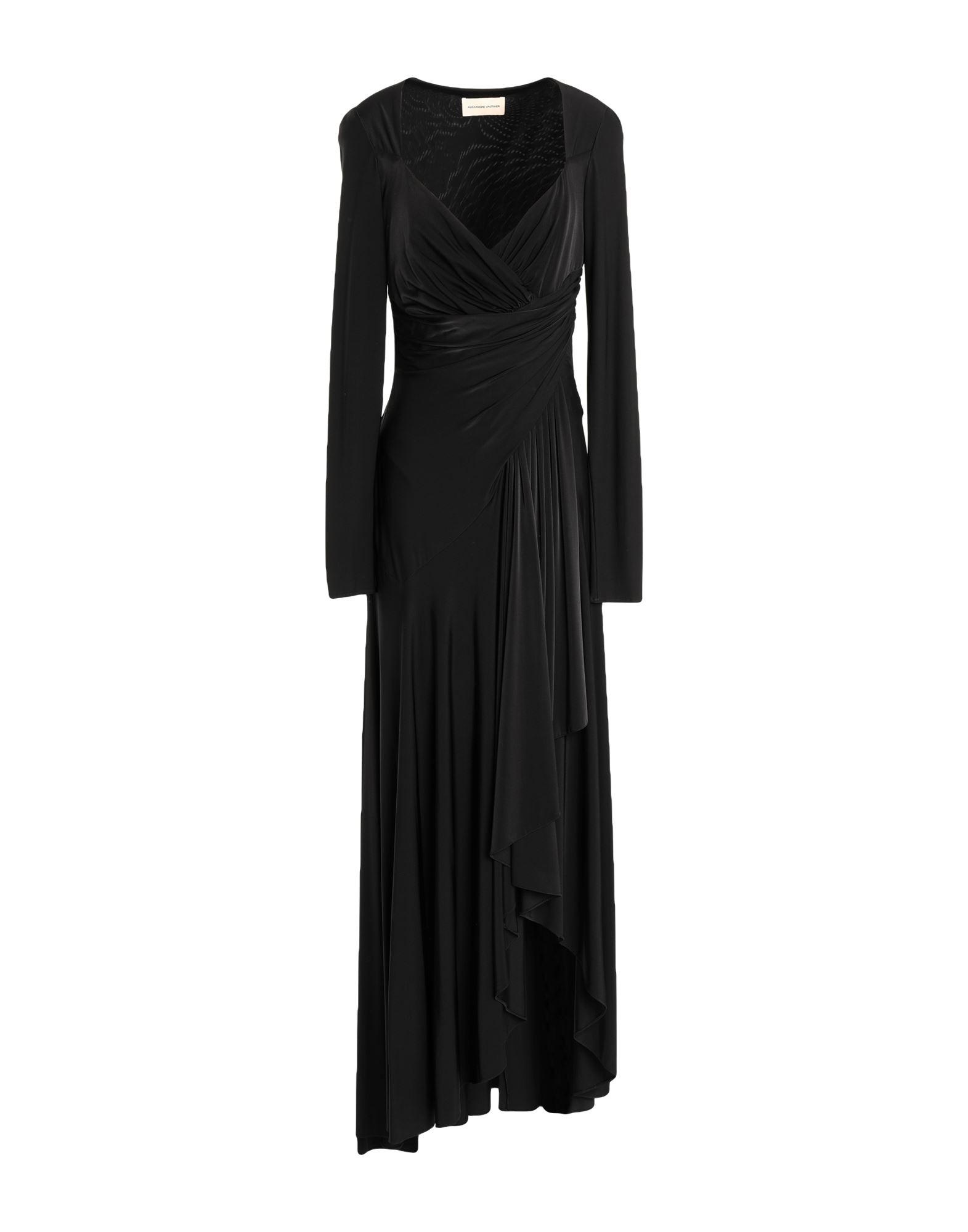 v neck black formal dress Ladivine CH395 Prom Dress - Eggplant main image 0