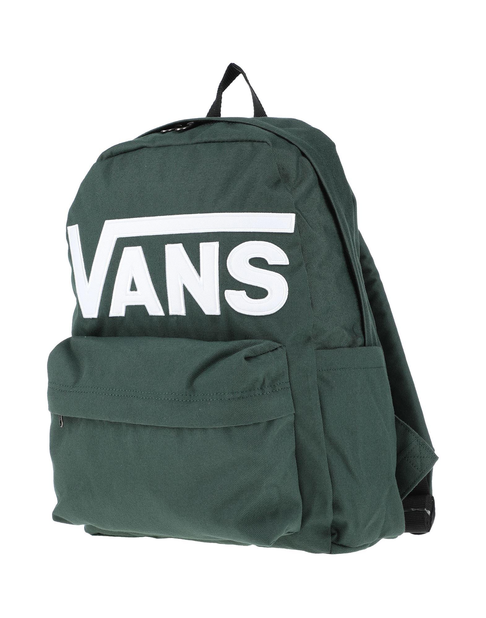 dark green vans backpack