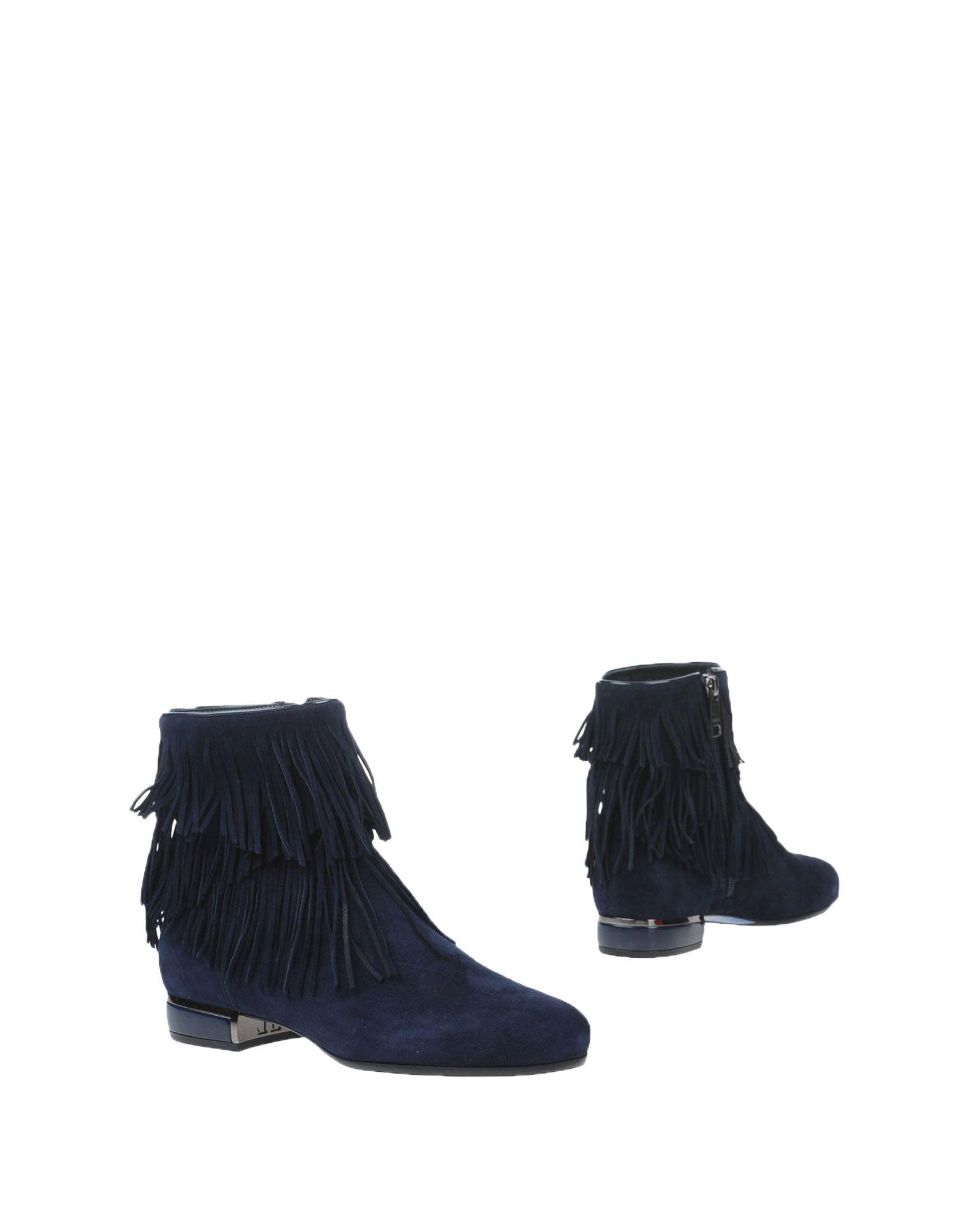bright blue ankle boots