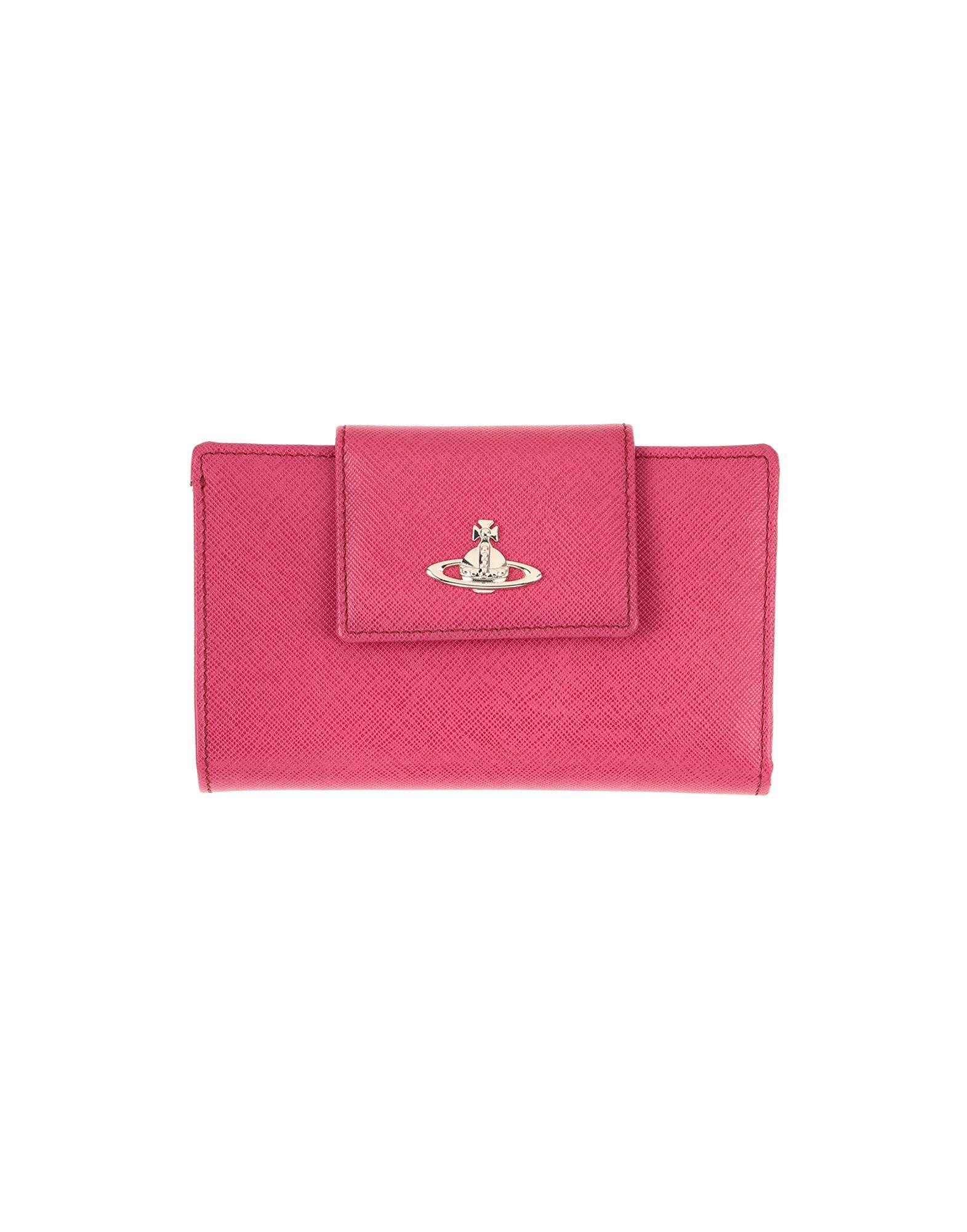 Vivienne Westwood Leather Wallet in Fuchsia (Pink) - Lyst