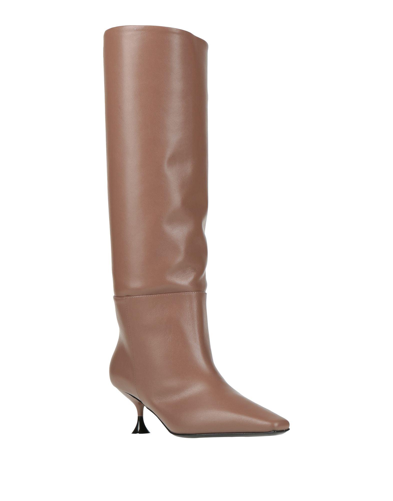 ロングブーツ 3JUIN BEA SMOOTH LEATHER OVER-THE-KNEE BOOTS 3JUIN | 3JUIN Bea smooth leather over-the-knee boots