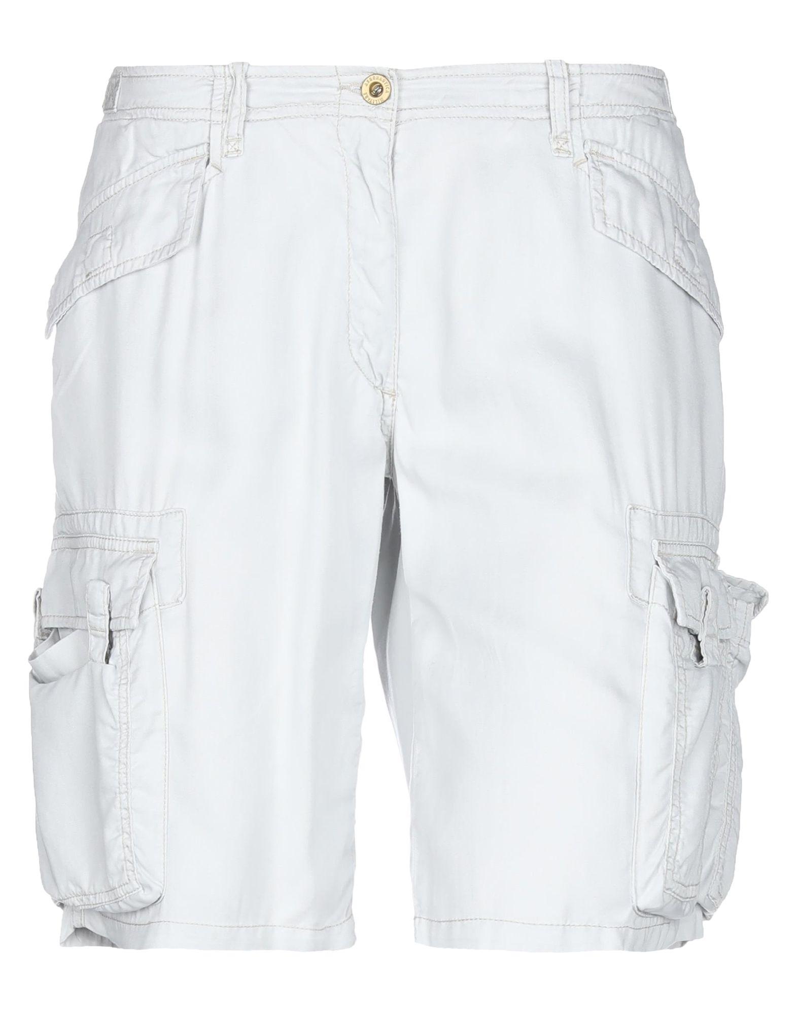 Aeronautica Militare Shorts & Bermuda Shorts in White | Lyst