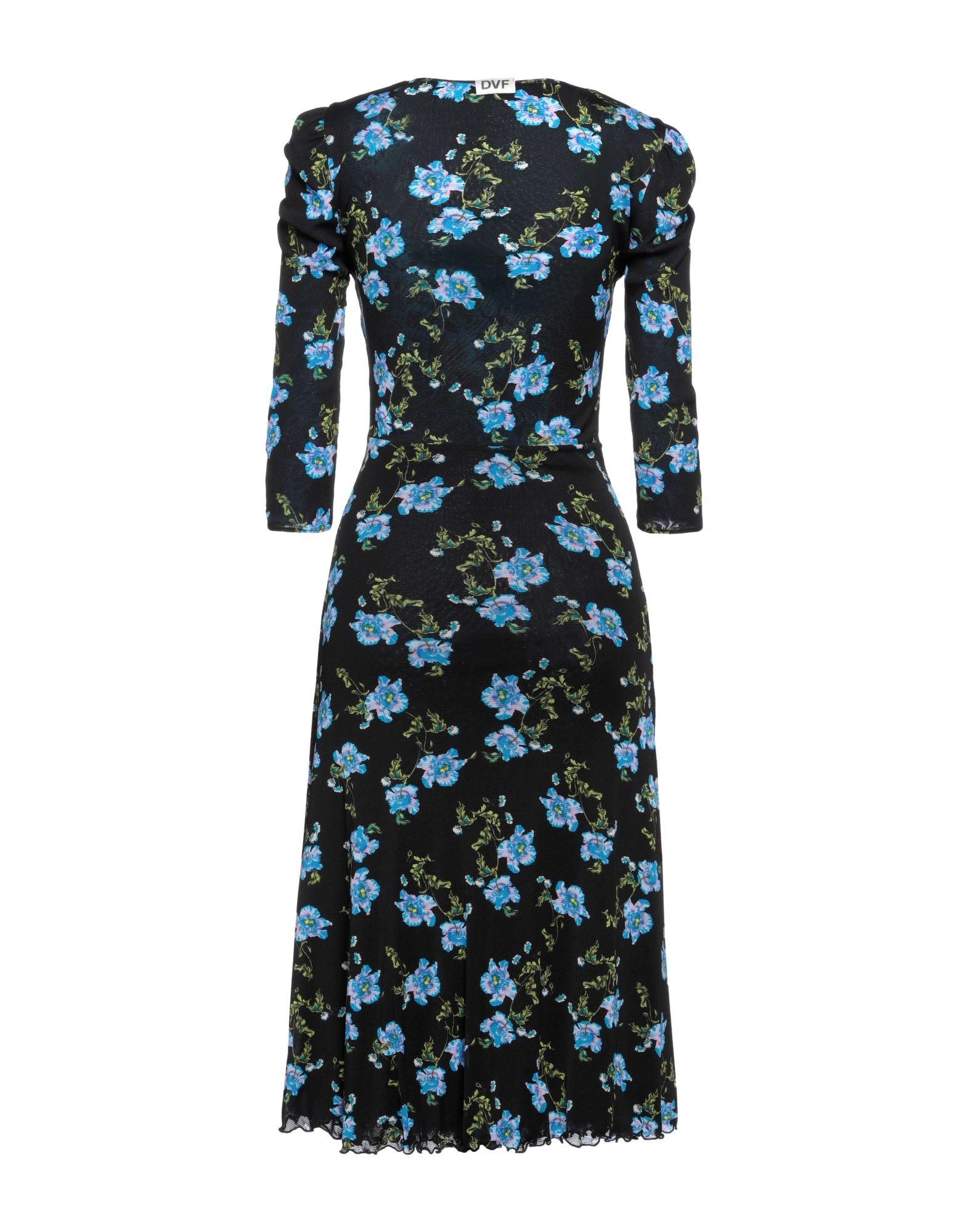 Dvf blue hotsell floral dress