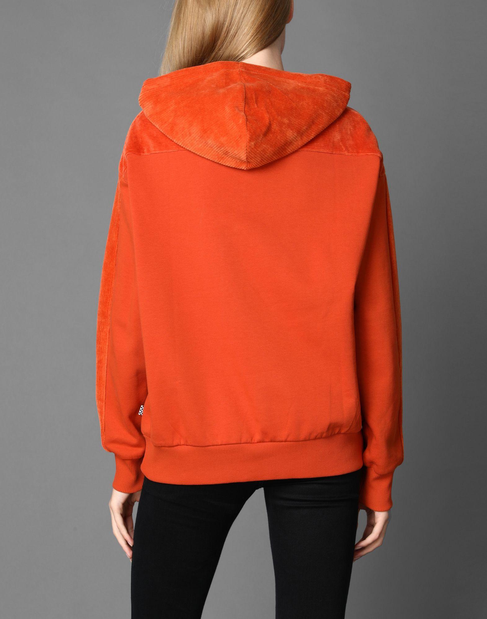 vans orange sweatshirt