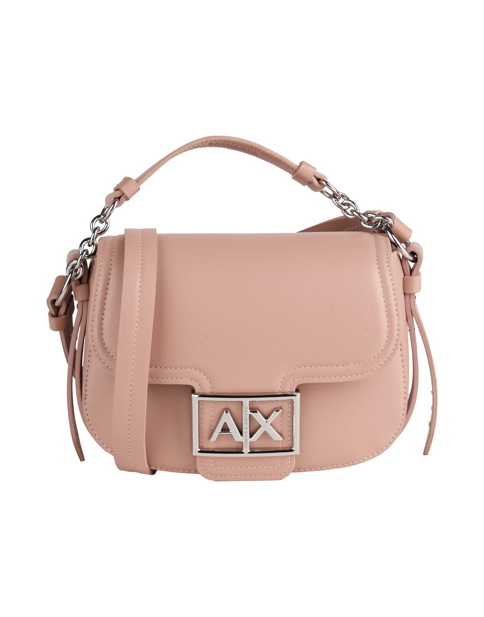 Pink ARMANI EXCHANGE Shoulder bags for Women | Lyst