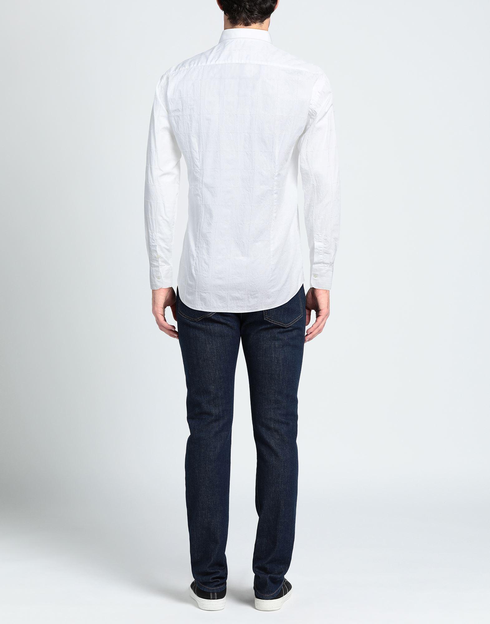 Aglini Shirt in White for Men | Lyst