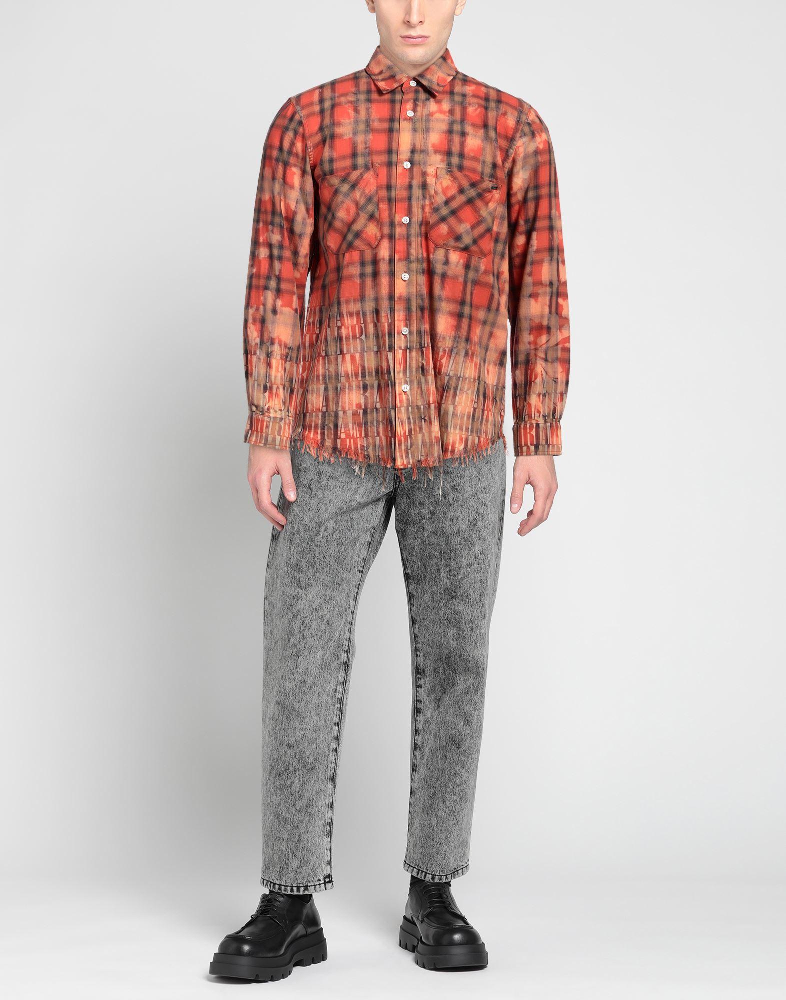 Camicie Rosso Amiri da uomo Lyst