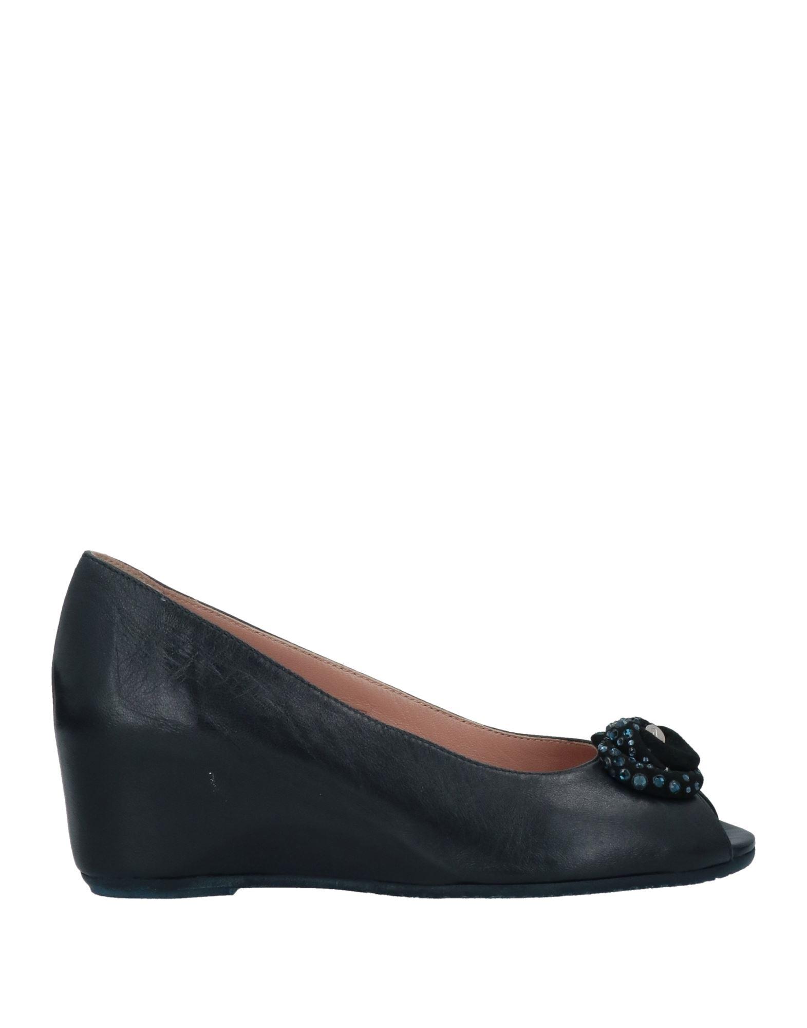 Mujer Zapatos de Tacones de Cuñas y zapatos de salón Zapatos de salón Pakerson de Cuero de color Negro 