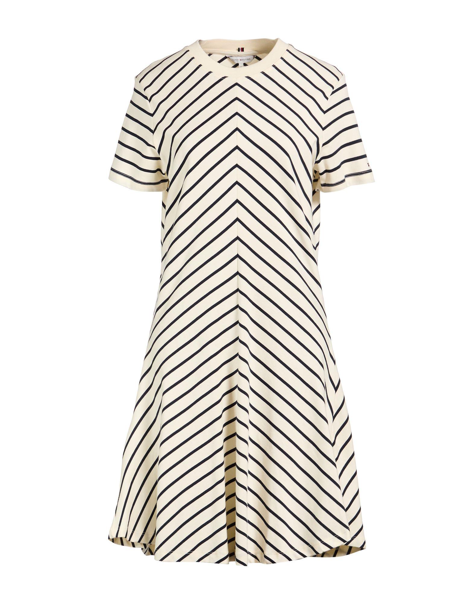 sachin and babi light blue dress Tommy Hilfiger V-neck Empire Tiered Midi Dress in Blue