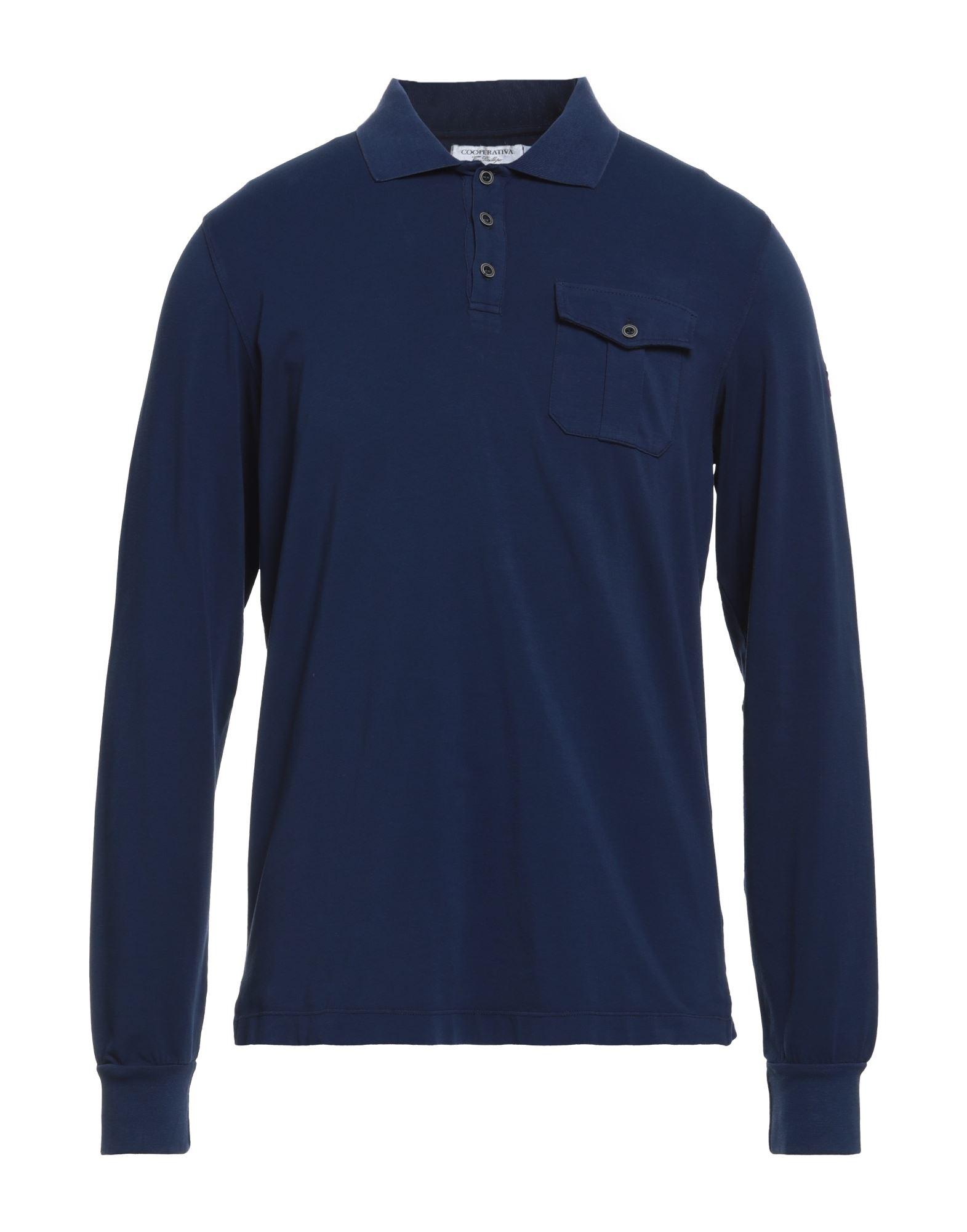 Cooperativa Pescatori Posillipo Polo Shirt in Blue for Men | Lyst