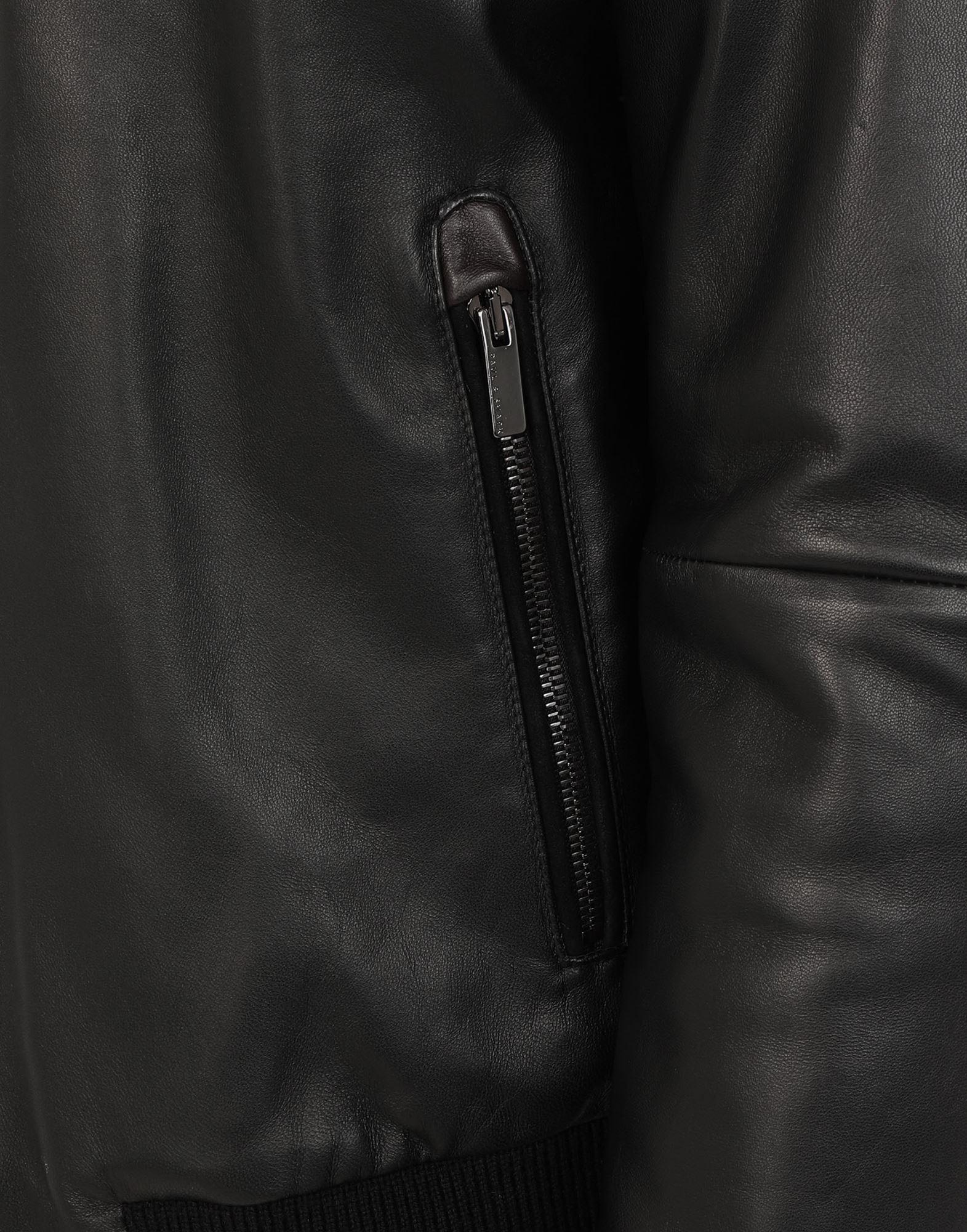 paul shark leather jacket