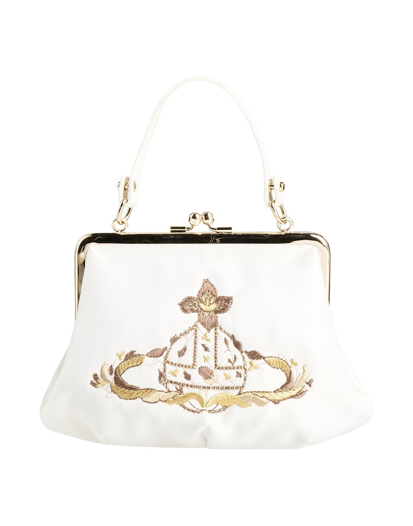 ViVienne Westwood hand bag white ホワイト Vivienne Westwood White Granny Frame Bag Vivienne Westwood