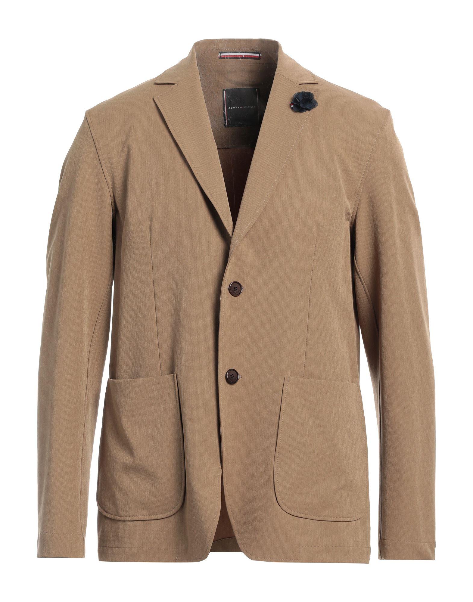Tommy Hilfiger Suit Jacket in Brown for Men | Lyst