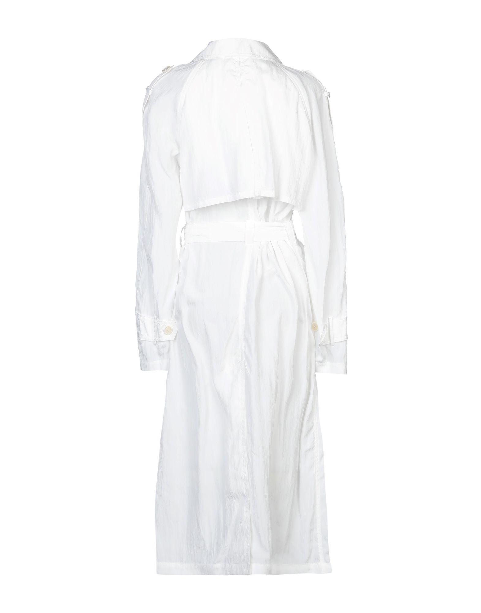 Helmut Lang Synthetic Overcoat in White - Lyst