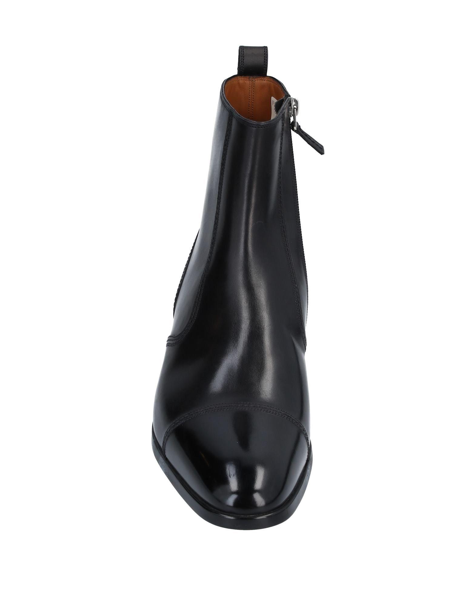 Bally Leather Ankle Boots in Black for Men Lyst