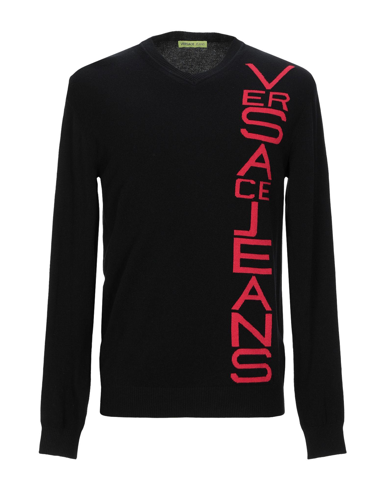 black versace jumper