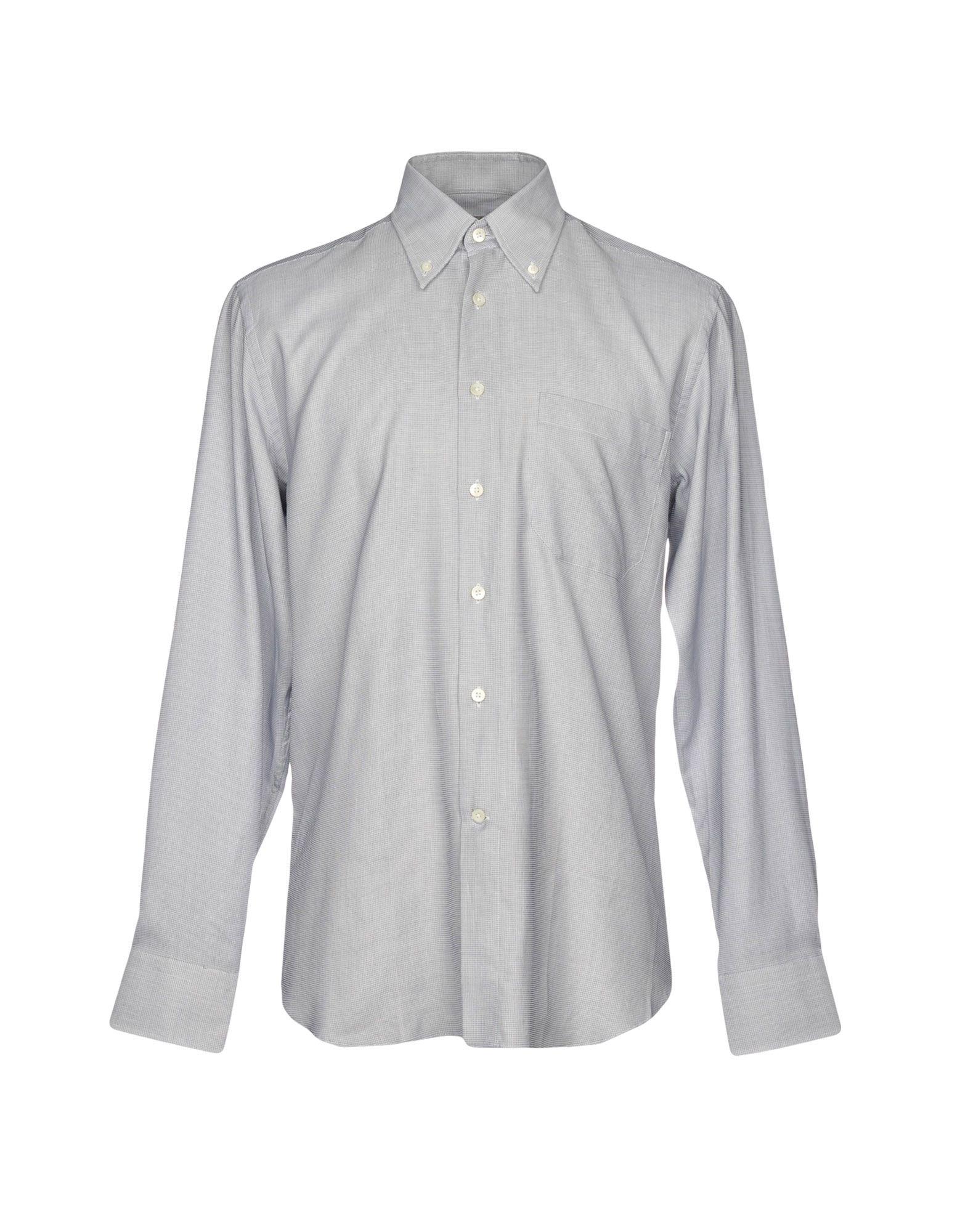 Canali Shirts in Blue for Men - Lyst