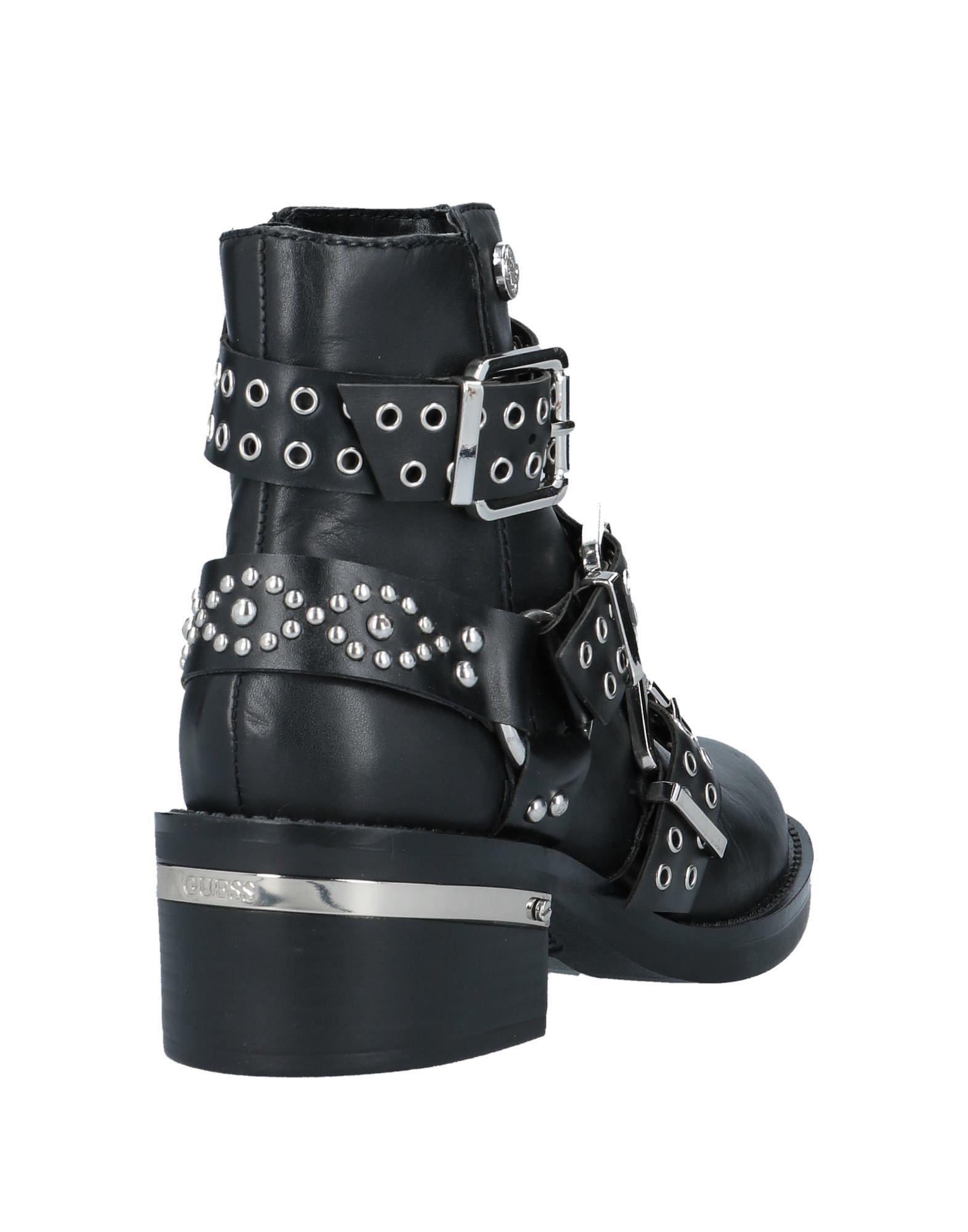 guess black ankle boots