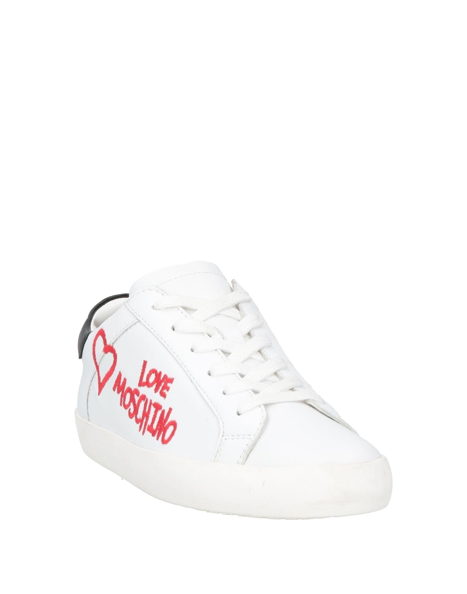 Love Moschino Trainers in White | Lyst
