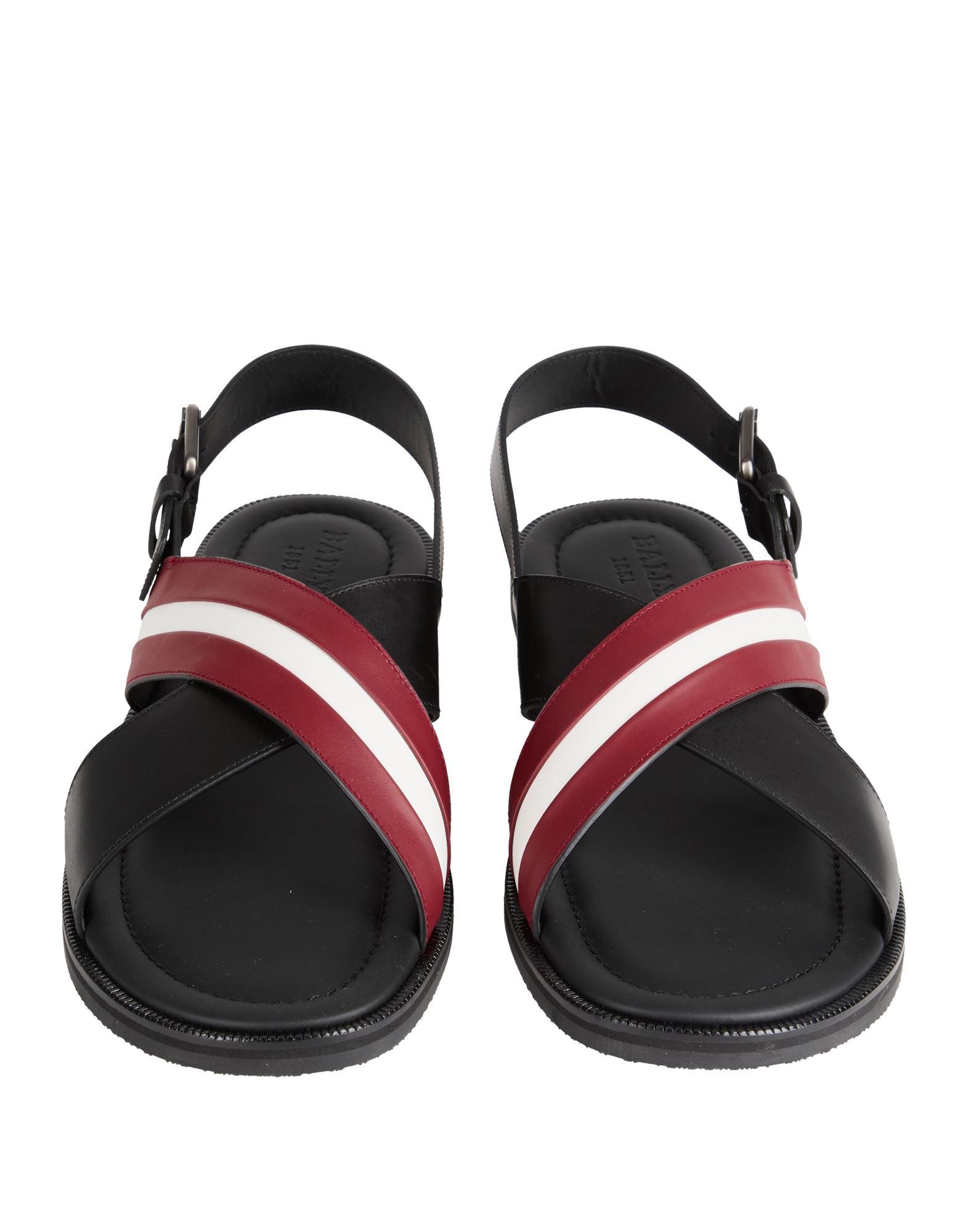 Bally Sandals Leather in White for Men | Lyst