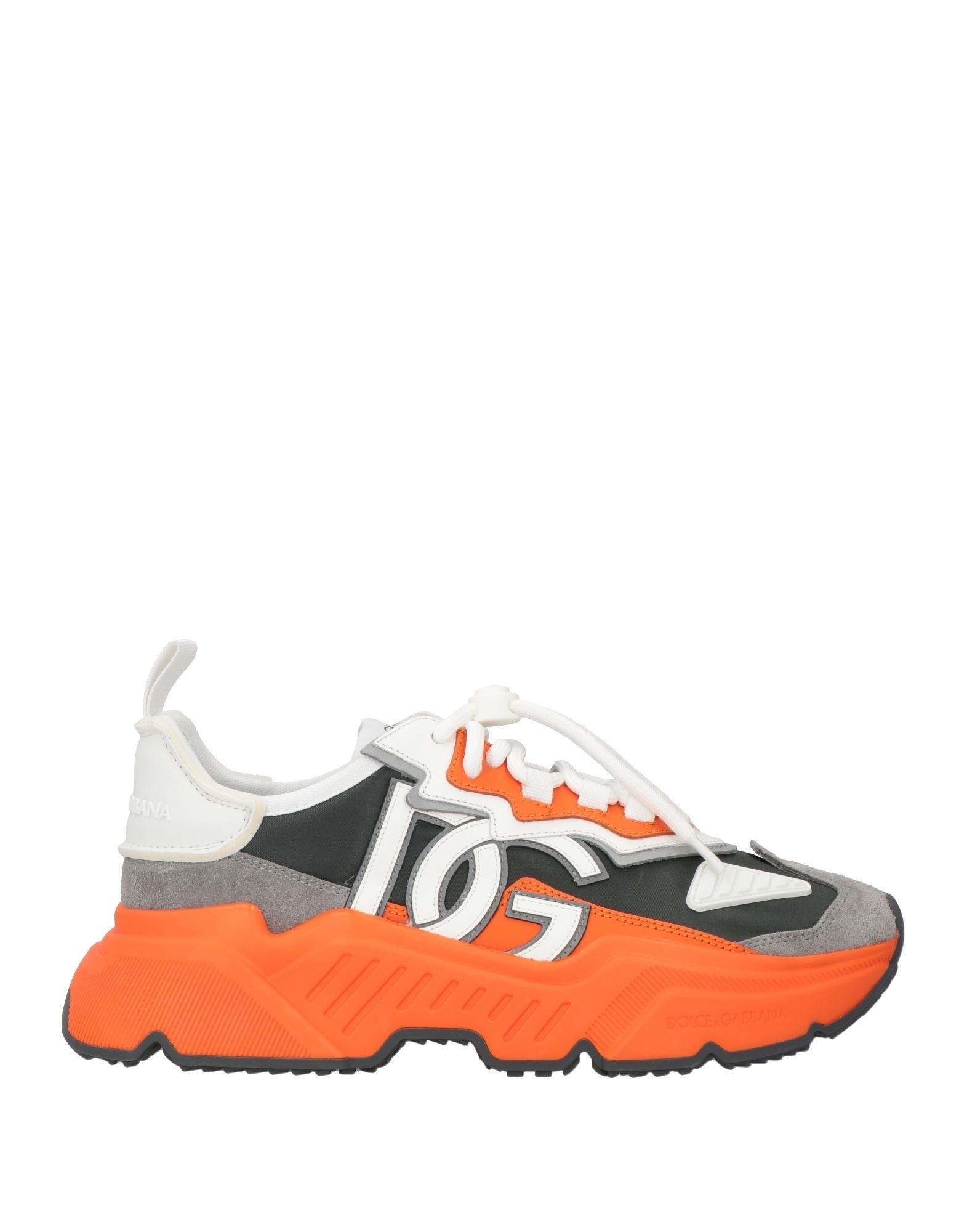 Dolce Gabbana Trainers in Orange for Men Lyst