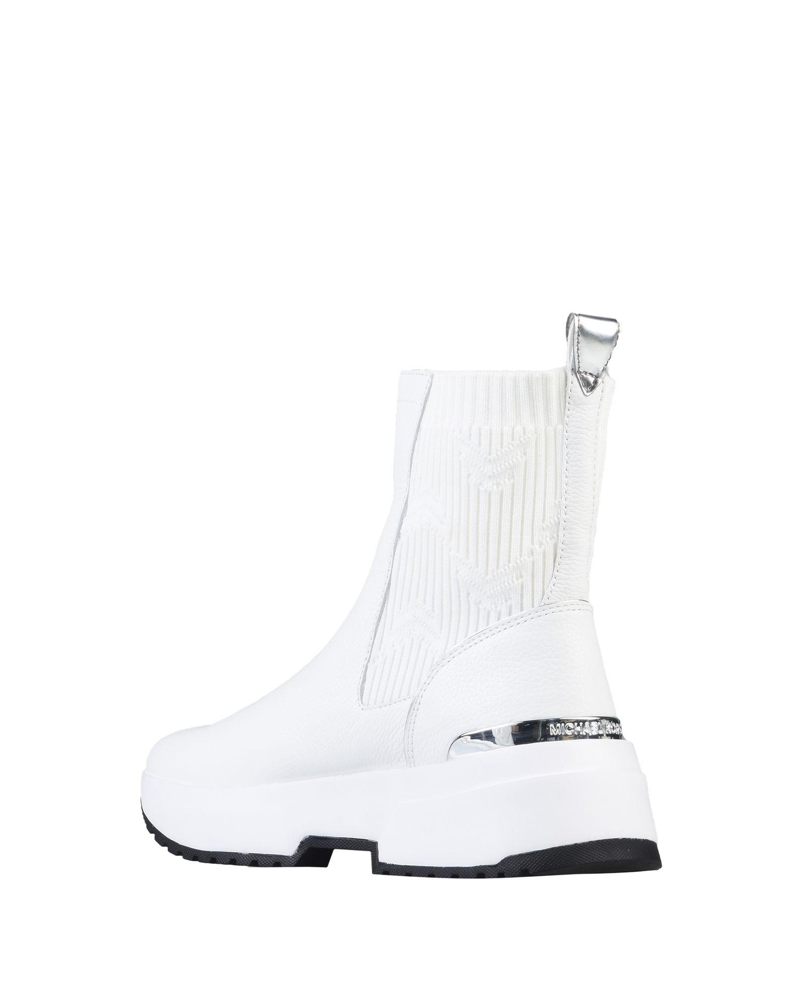 michael kors white ankle boots