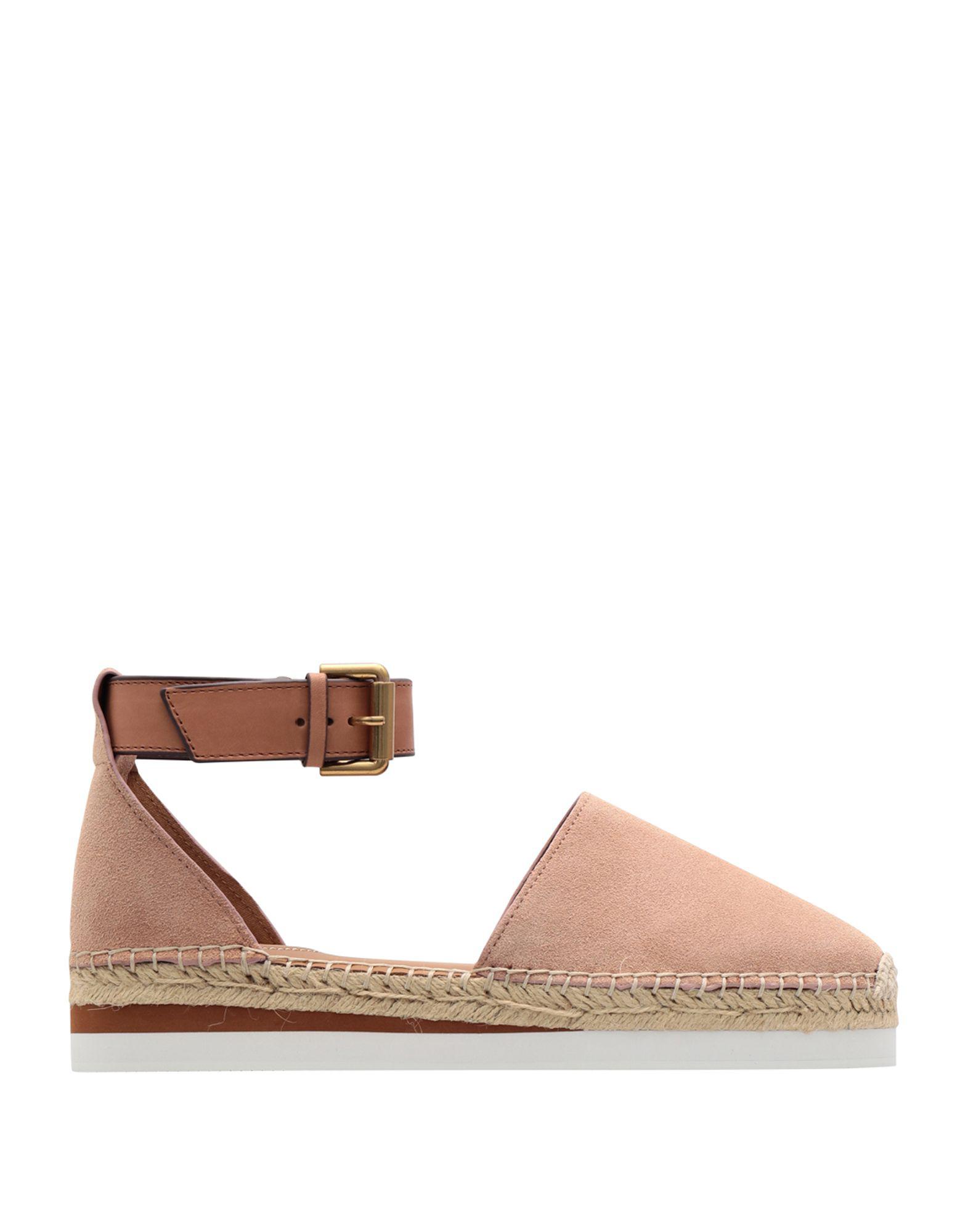 see by chloe flat espadrilles