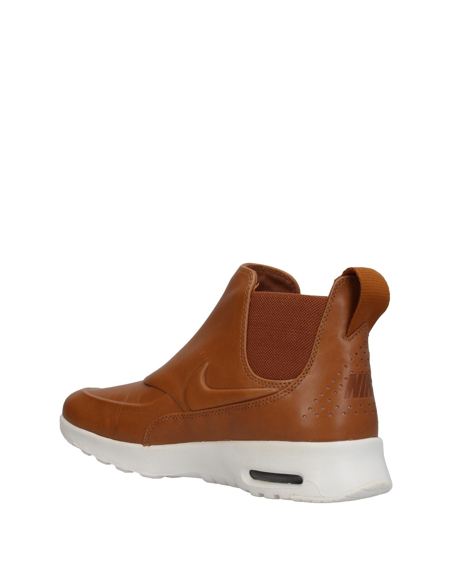 Nike Rubber High-tops & Sneakers in Camel (Brown) | Lyst