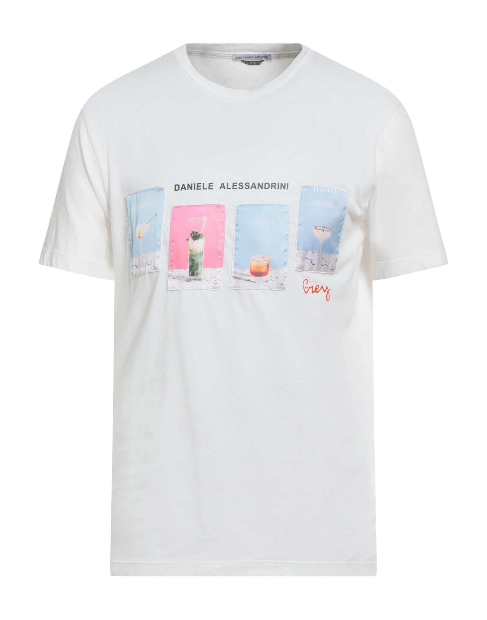 Tシャツ・カットソー DANIELE ALESSANDRINI Men T-shirt Military DA1SS25T021 131 T-shirt Daniele Alessandrini SALDI: Acquista fino al −50