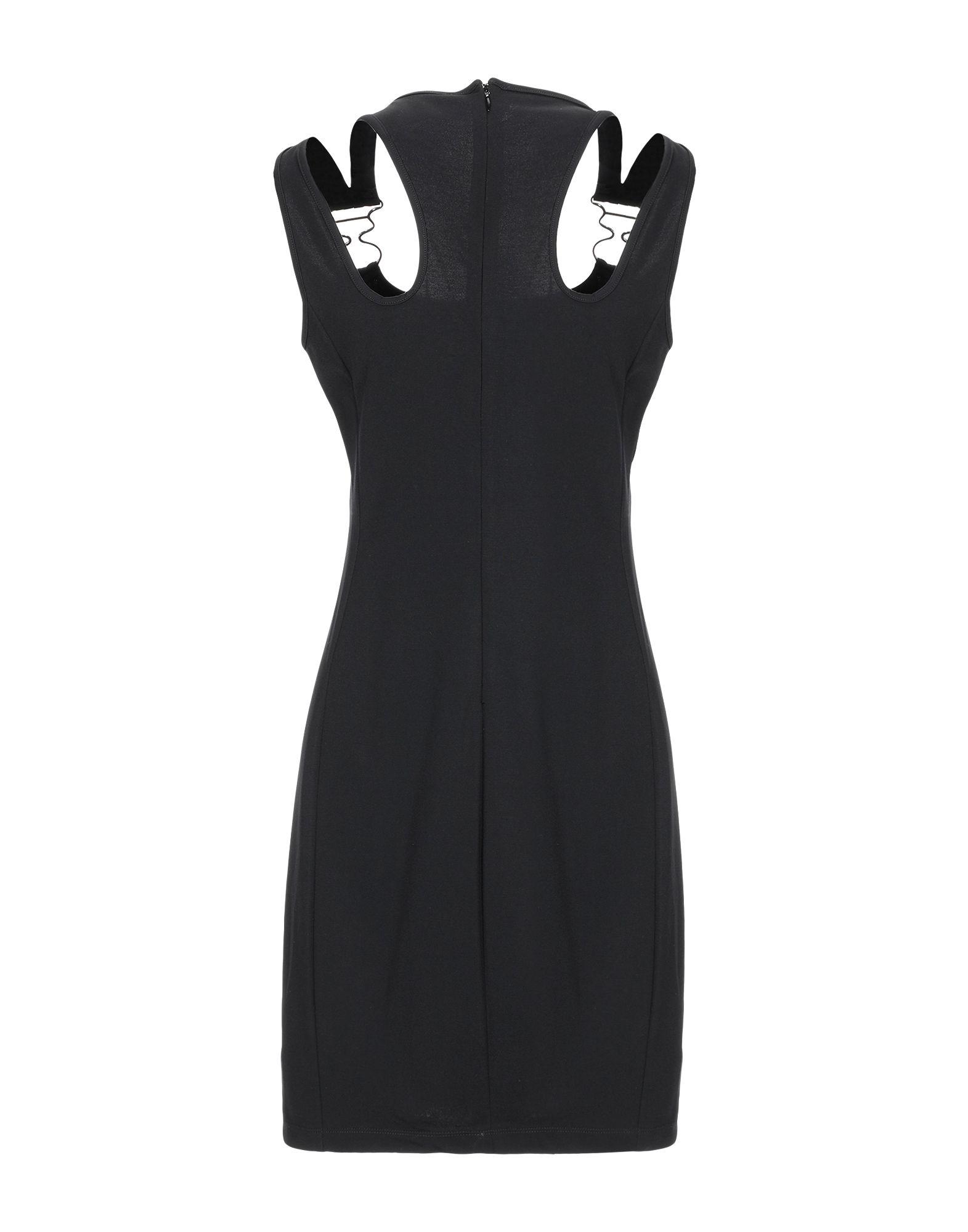 versace jeans black dress