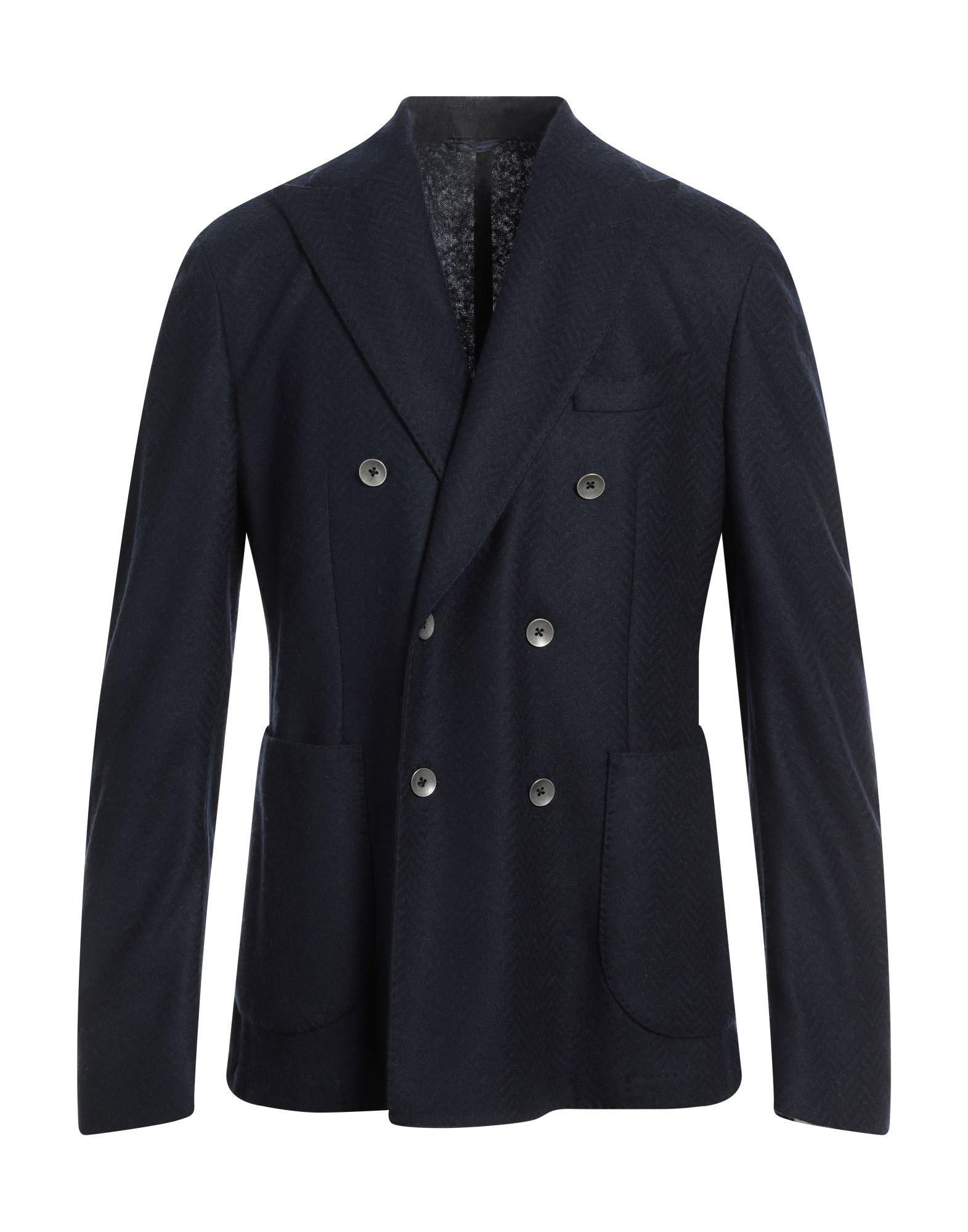Lubiam Suit Jacket in Blue for Men | Lyst