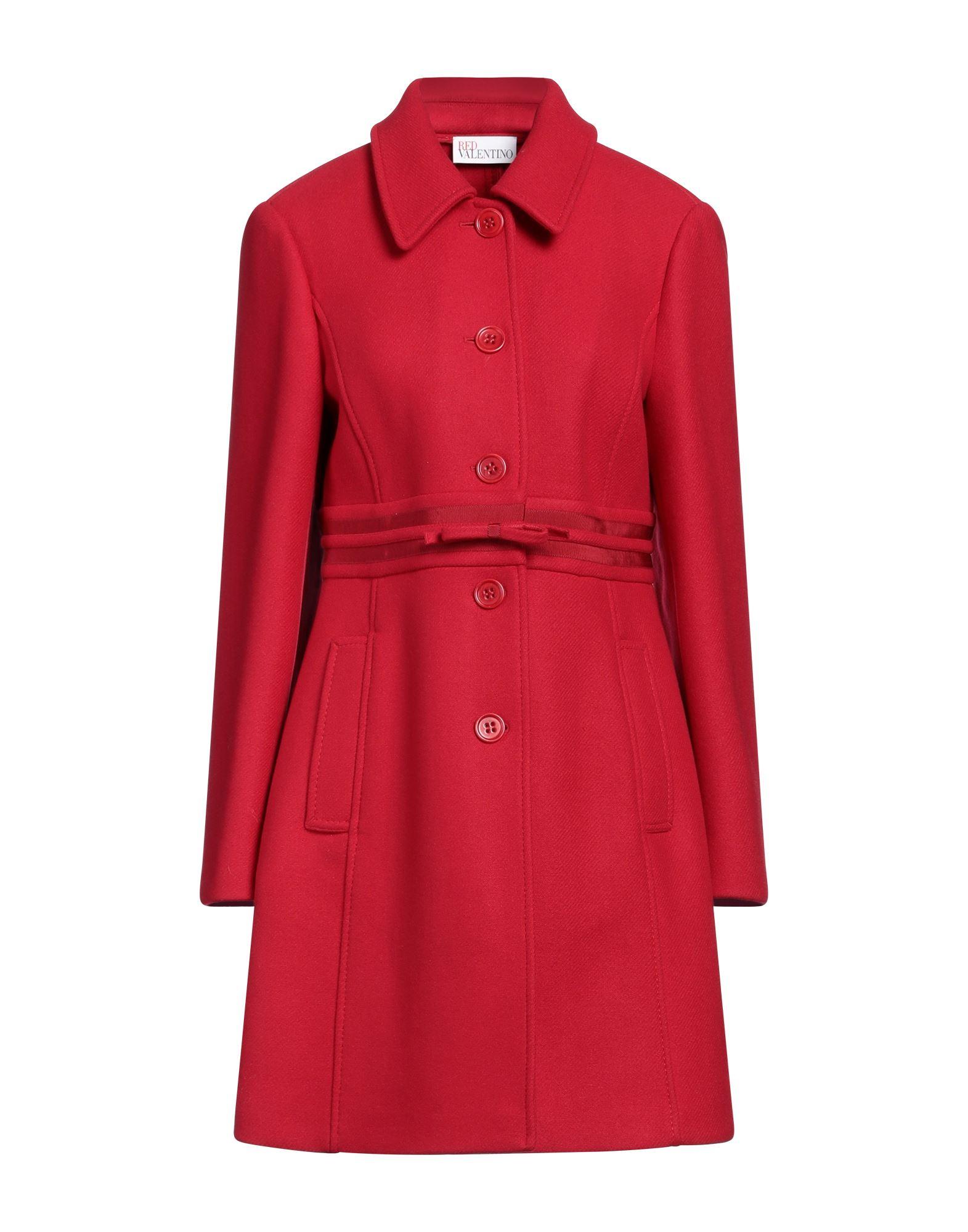 RED Valentino Coat in Red | Lyst UK