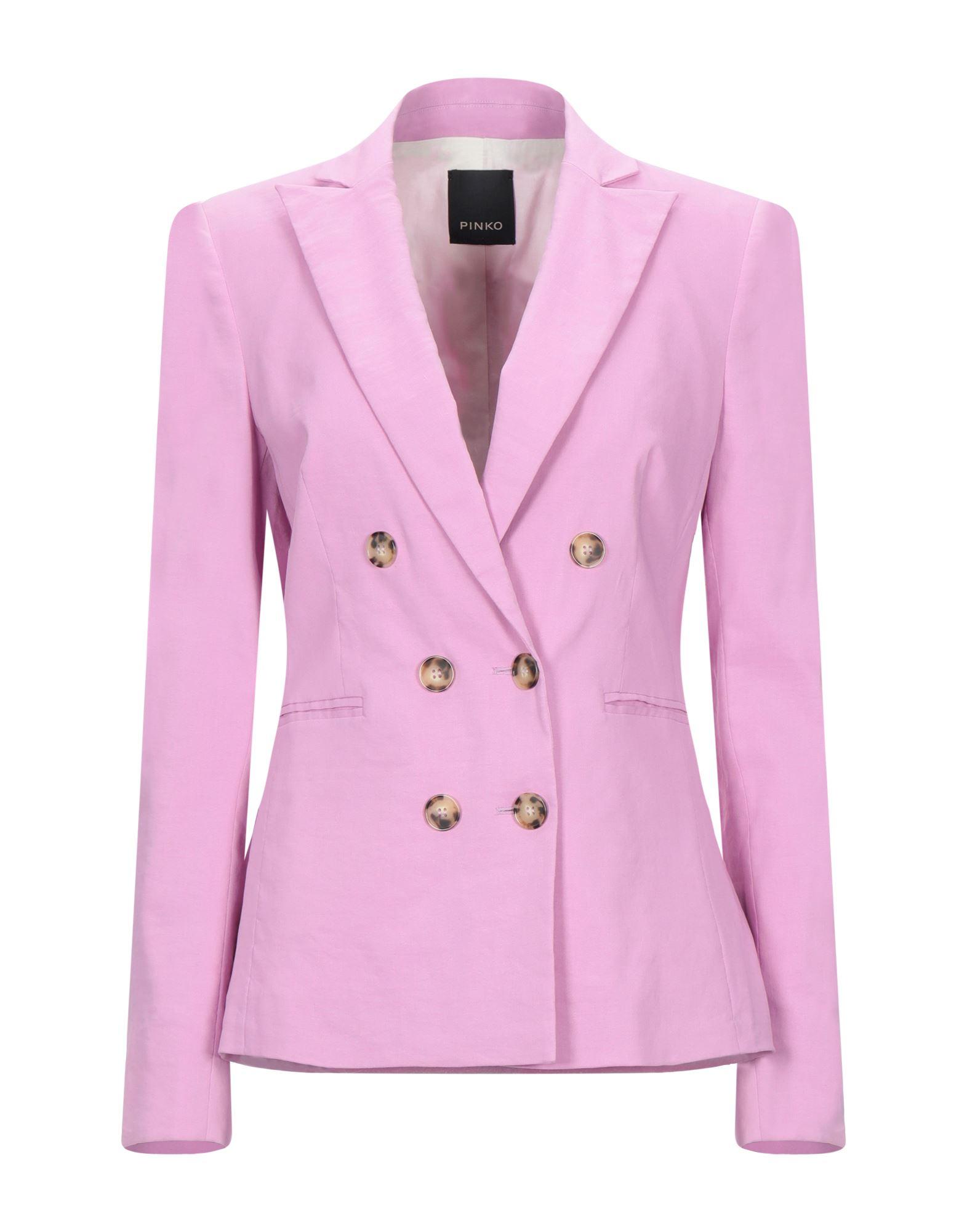 Pinko Suit Jacket, Plain Pattern in Light Purple (Pink) - Lyst