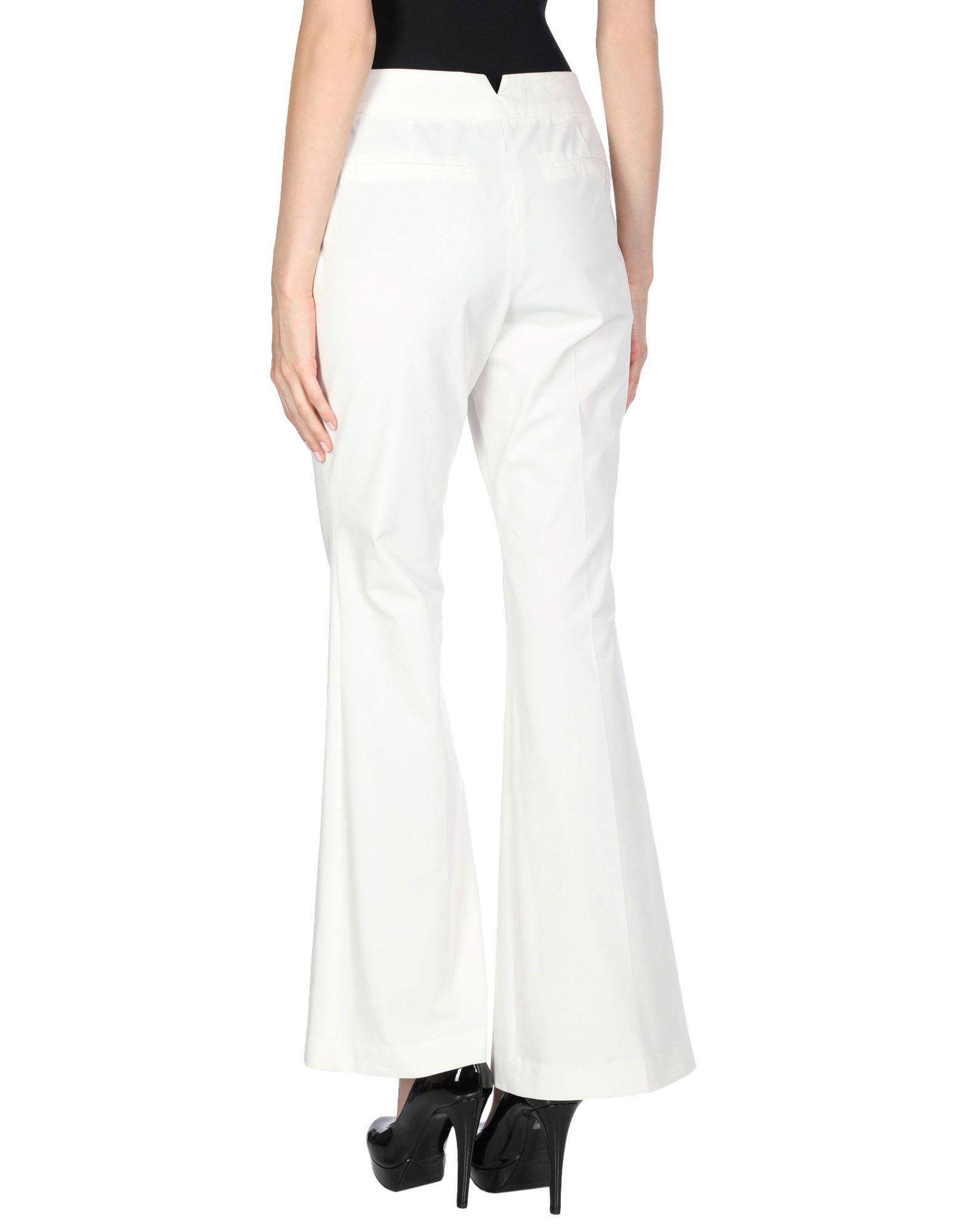 Rachel Zoe Synthetic Casual Pants in Ivory (White) - Lyst
