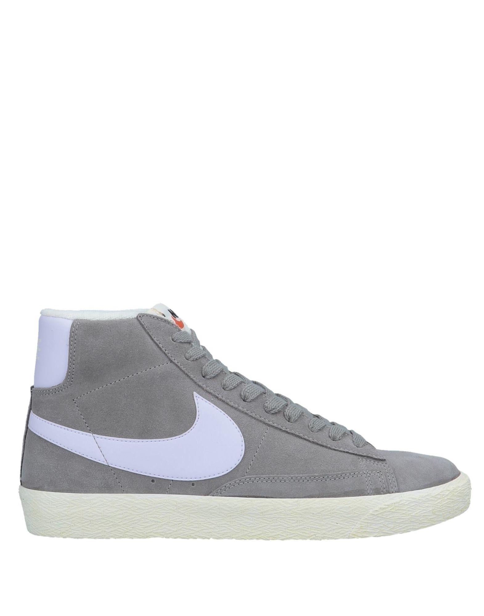 Nike Suede Sneakers in Grey (Gray) | Lyst